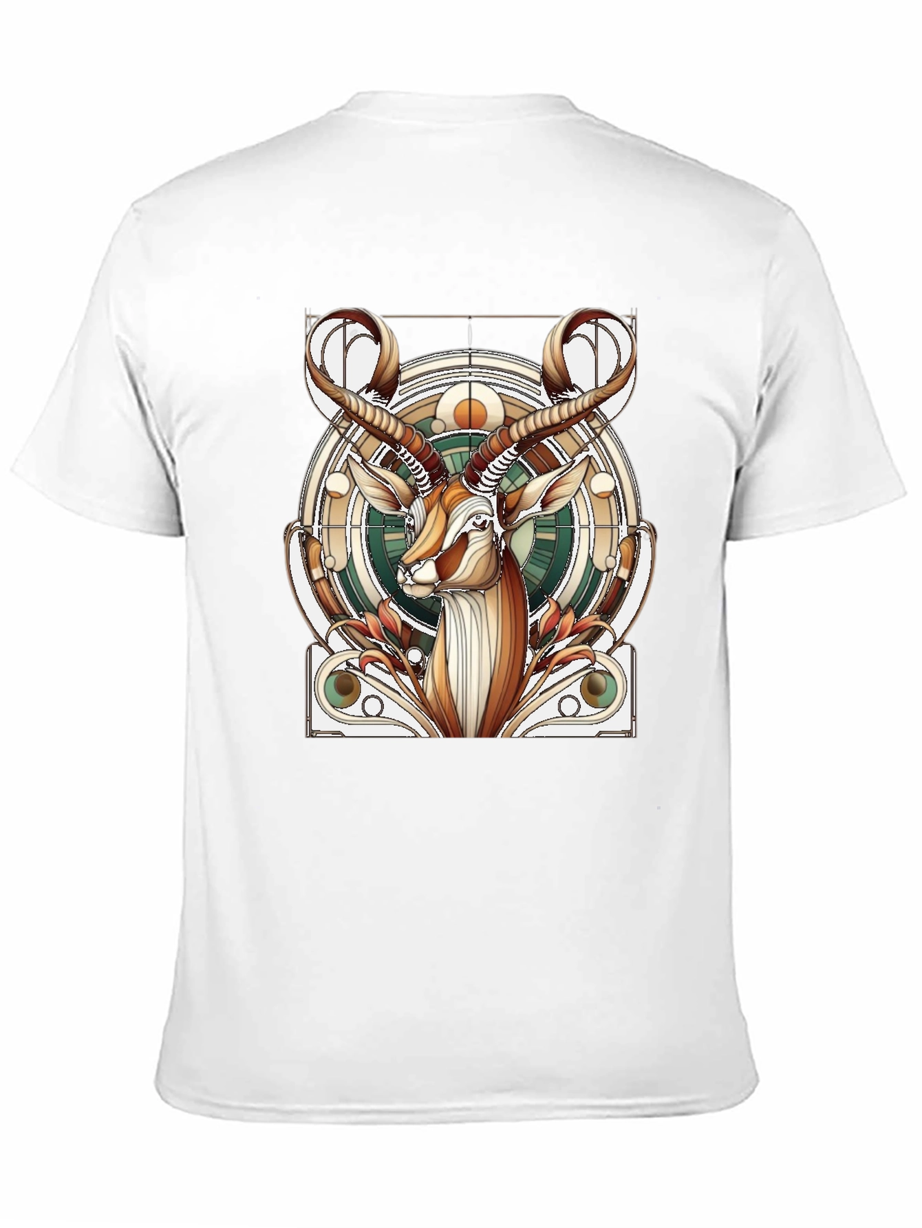 Gazelle Art Nouveau Graphic Tee