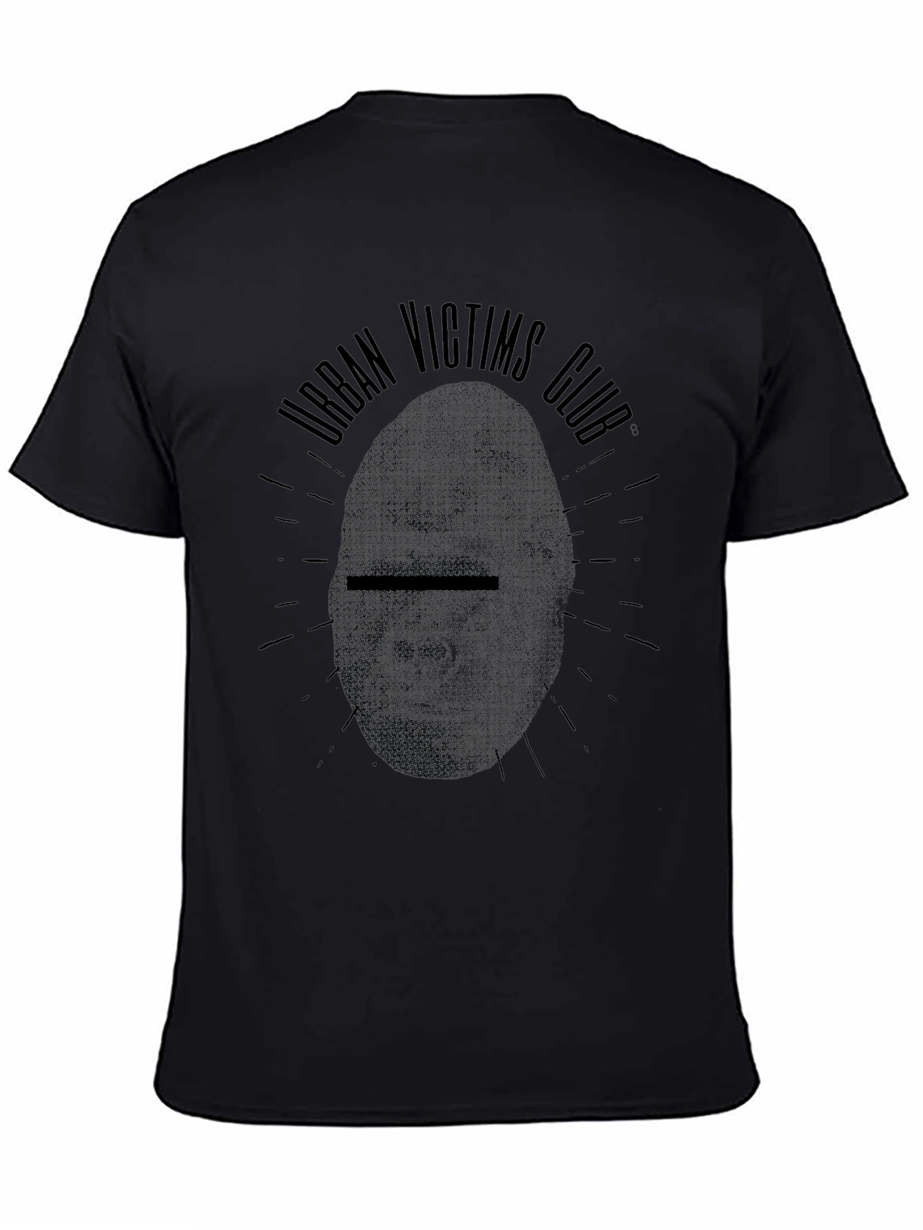 Urban Victims Club Black Graphic T-Shirt
