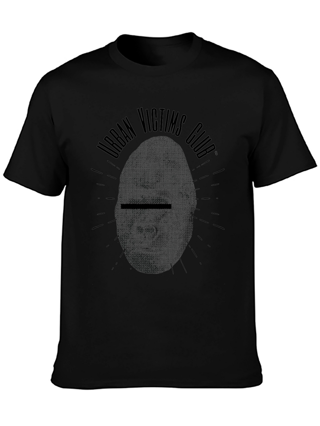 Urban Victims Club Black Graphic T-Shirt