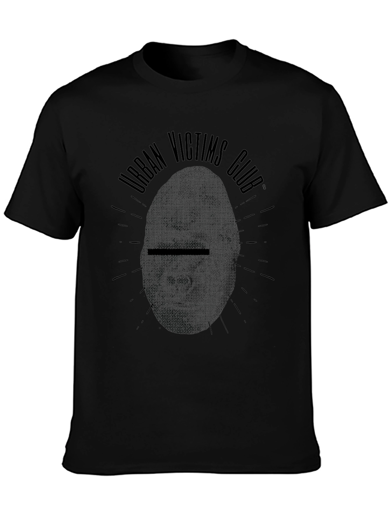Urban Victims Club Black Graphic T-Shirt