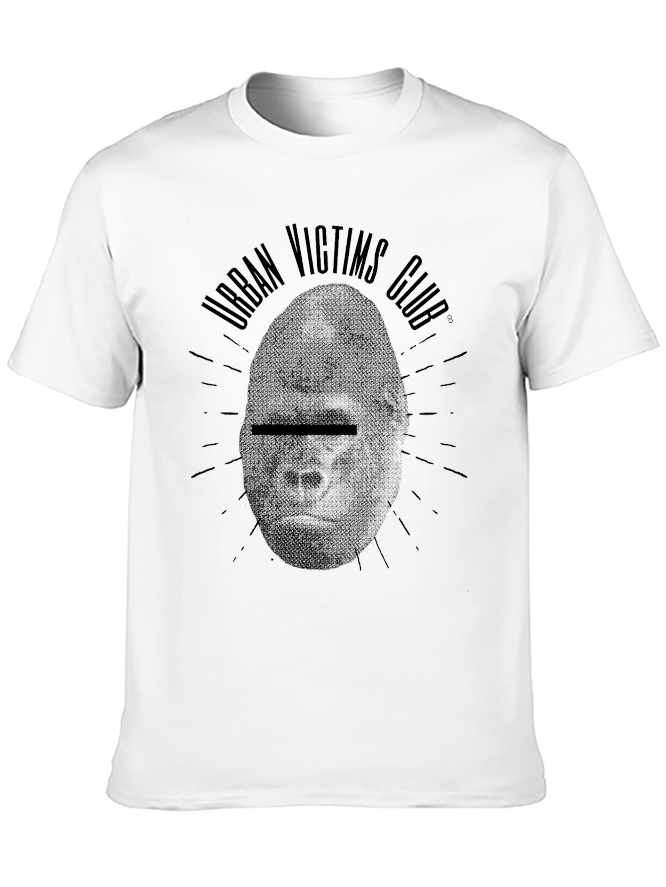 Urban Victims Club Black Graphic T-Shirt