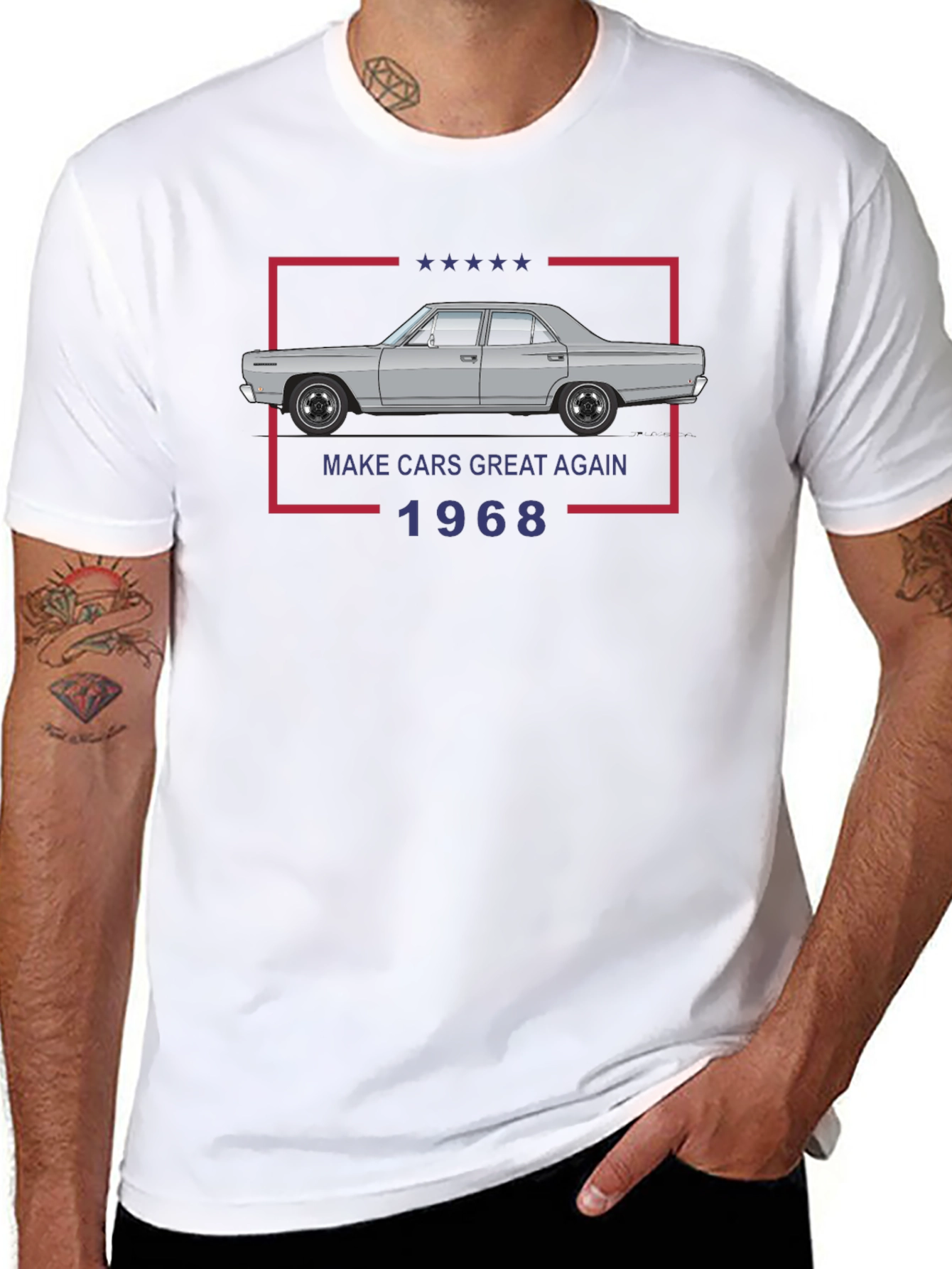 Make Cars Great Again 1968 T-Shirt