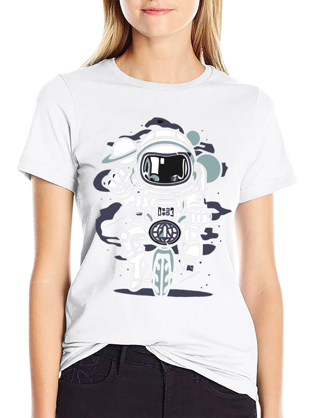 Astronaut Motorcycle T-Shirt
