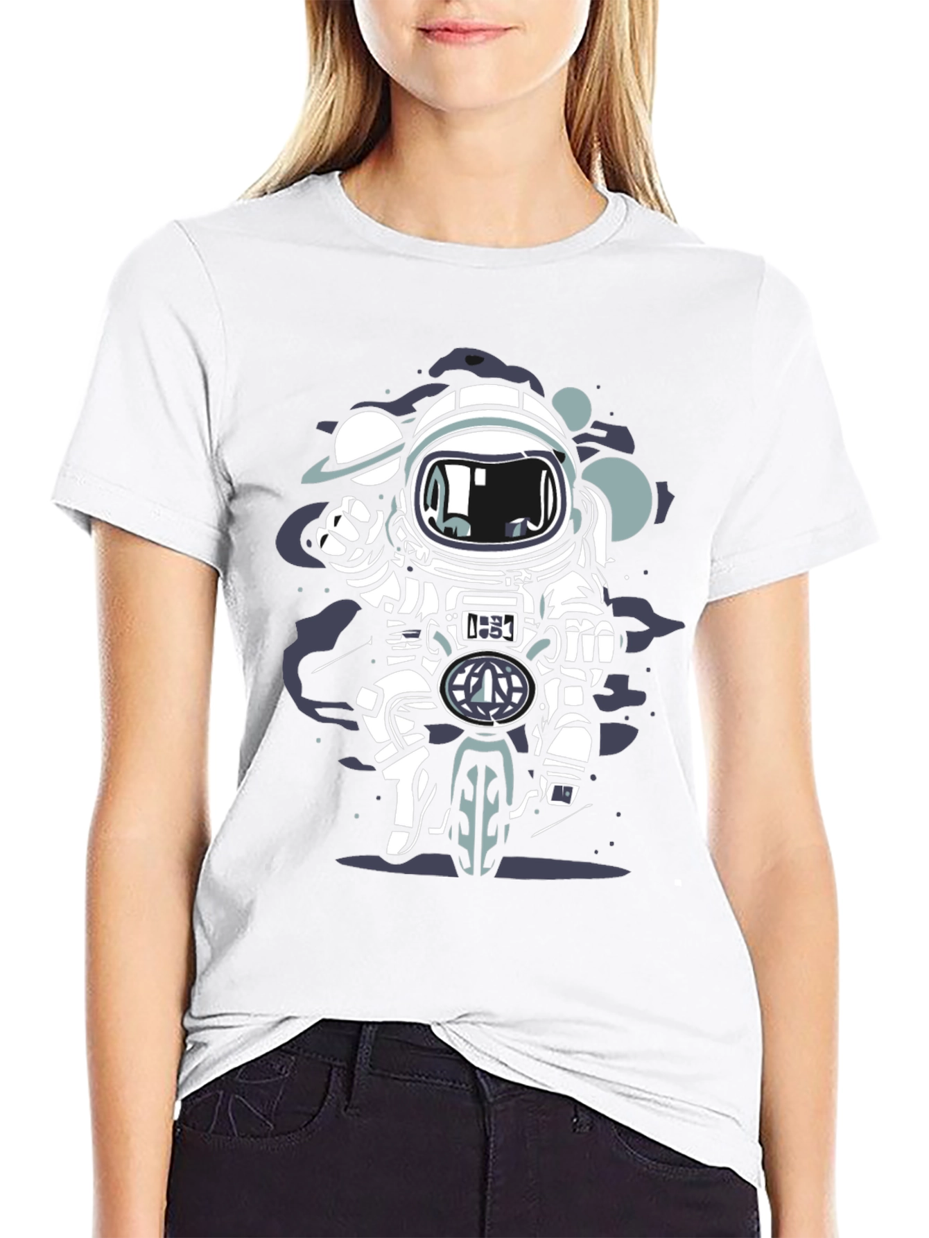 Astronaut Motorcycle T-Shirt