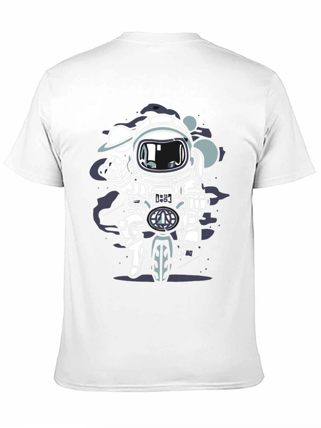 Astronaut Motorcycle T-Shirt