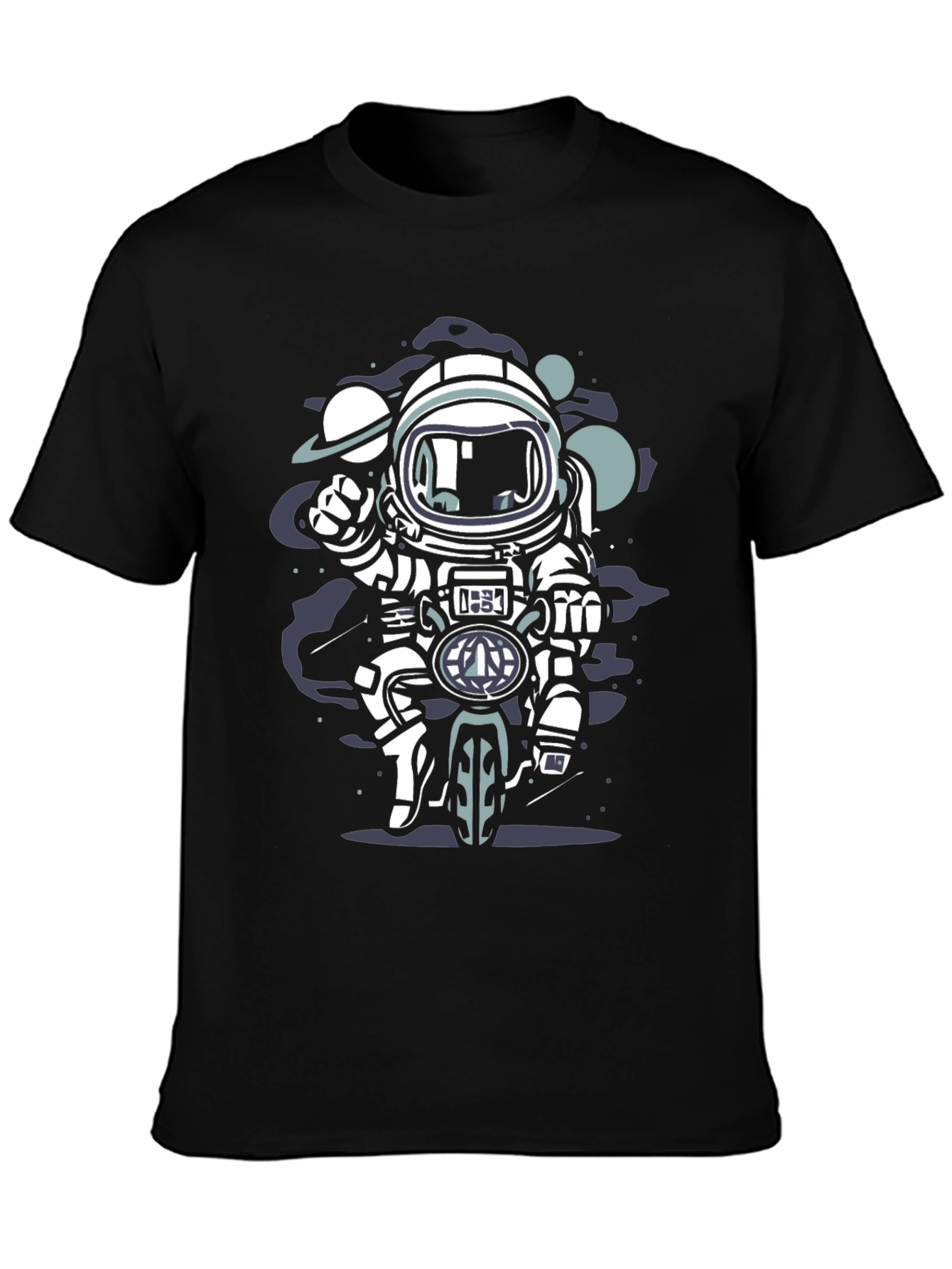 Astronaut Motorcycle T-Shirt
