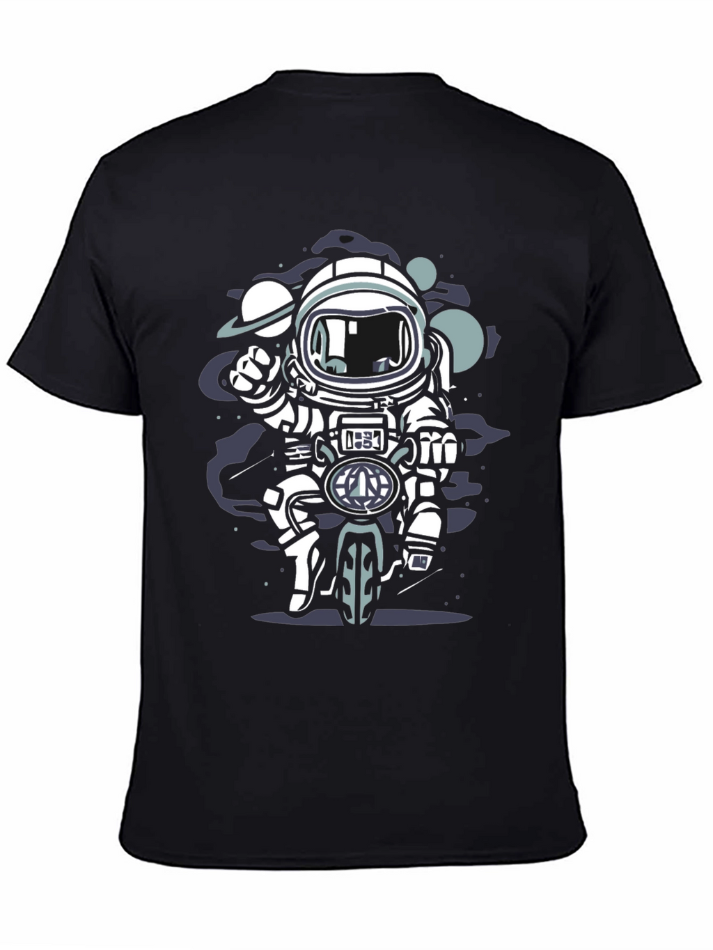 Astronaut Motorcycle T-Shirt