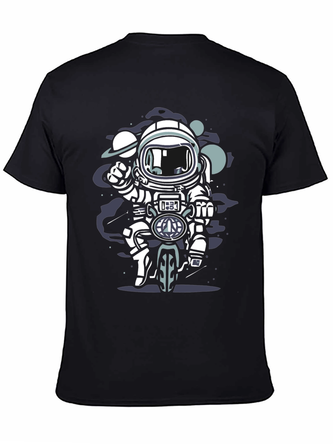 Astronaut Motorcycle T-Shirt