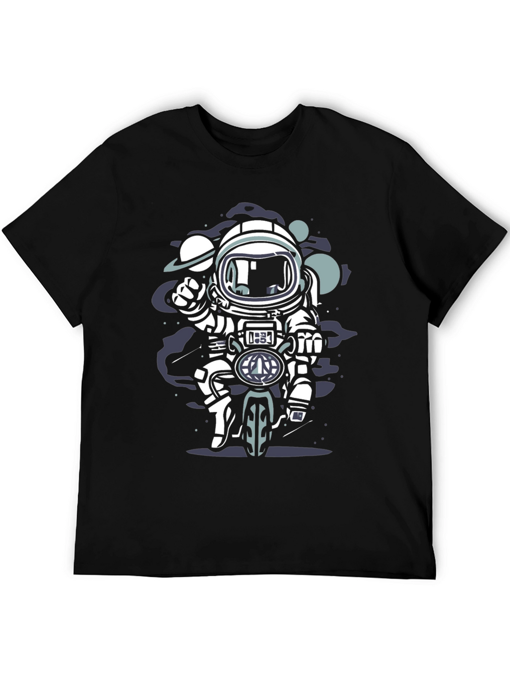 Astronaut Motorcycle T-Shirt