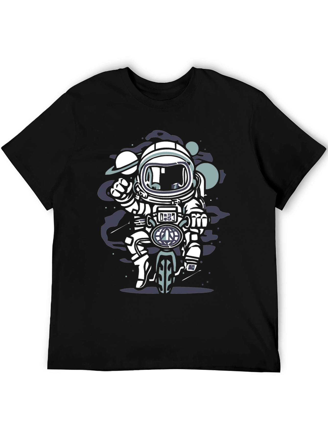 Astronaut Motorcycle T-Shirt