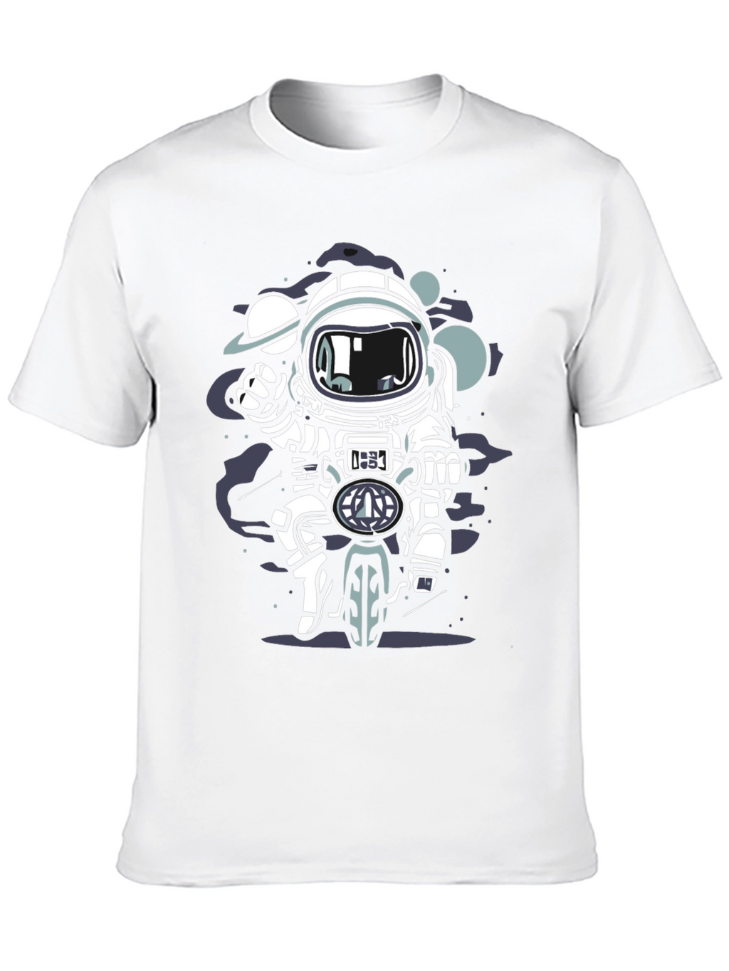 Astronaut Motorcycle T-Shirt