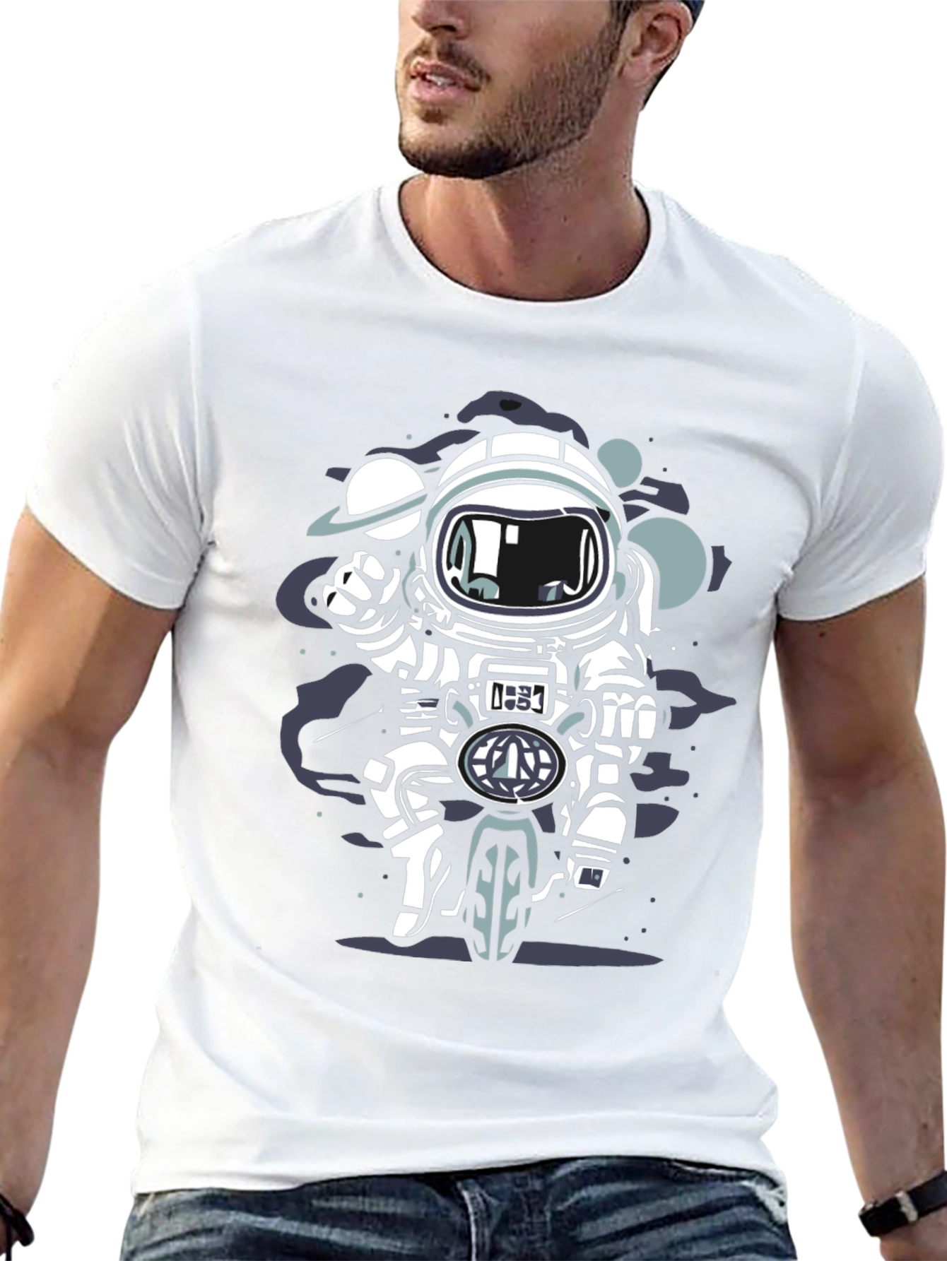 Astronaut Motorcycle T-Shirt