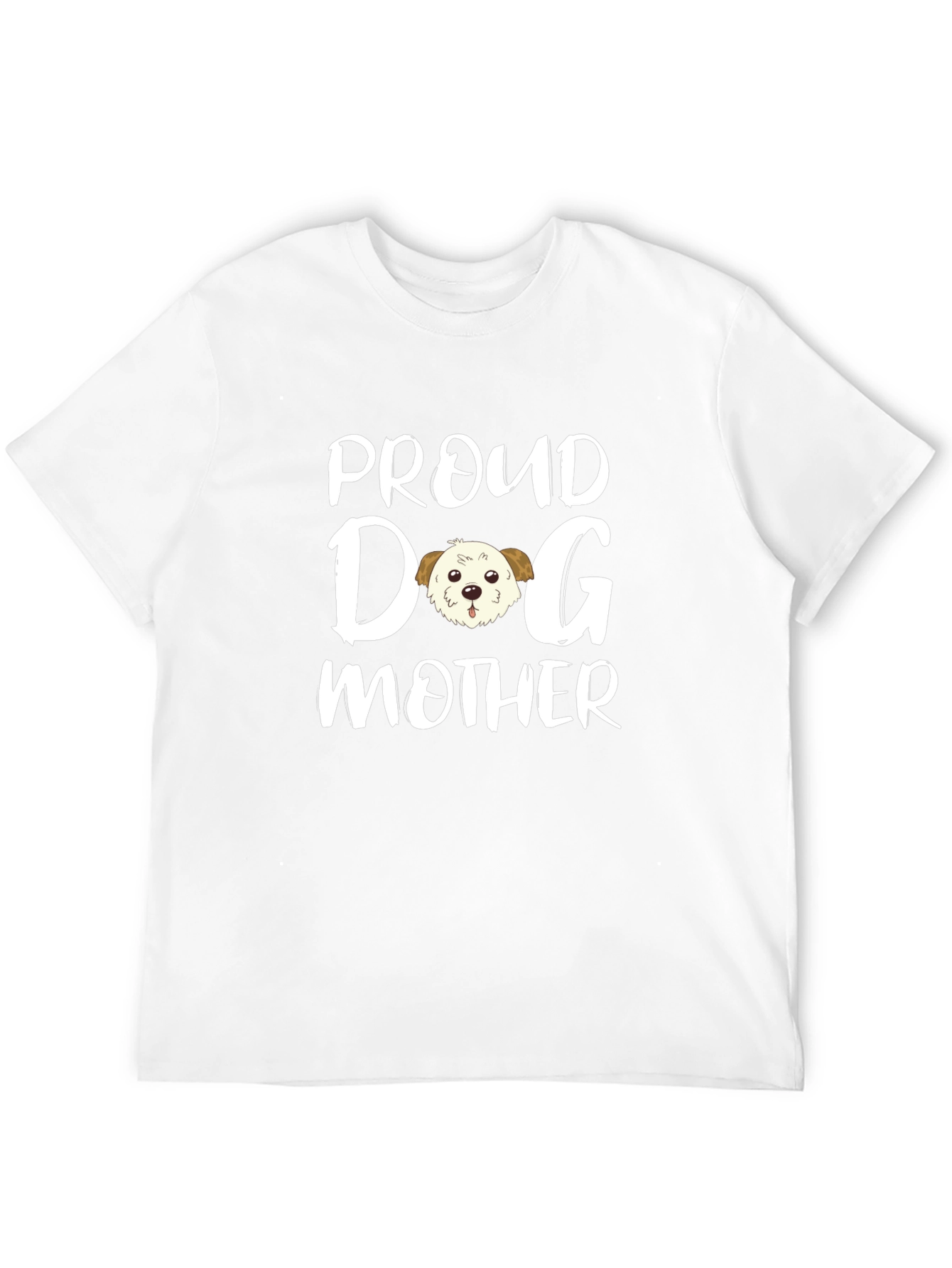 Proud Dog Mother Black T-Shirt