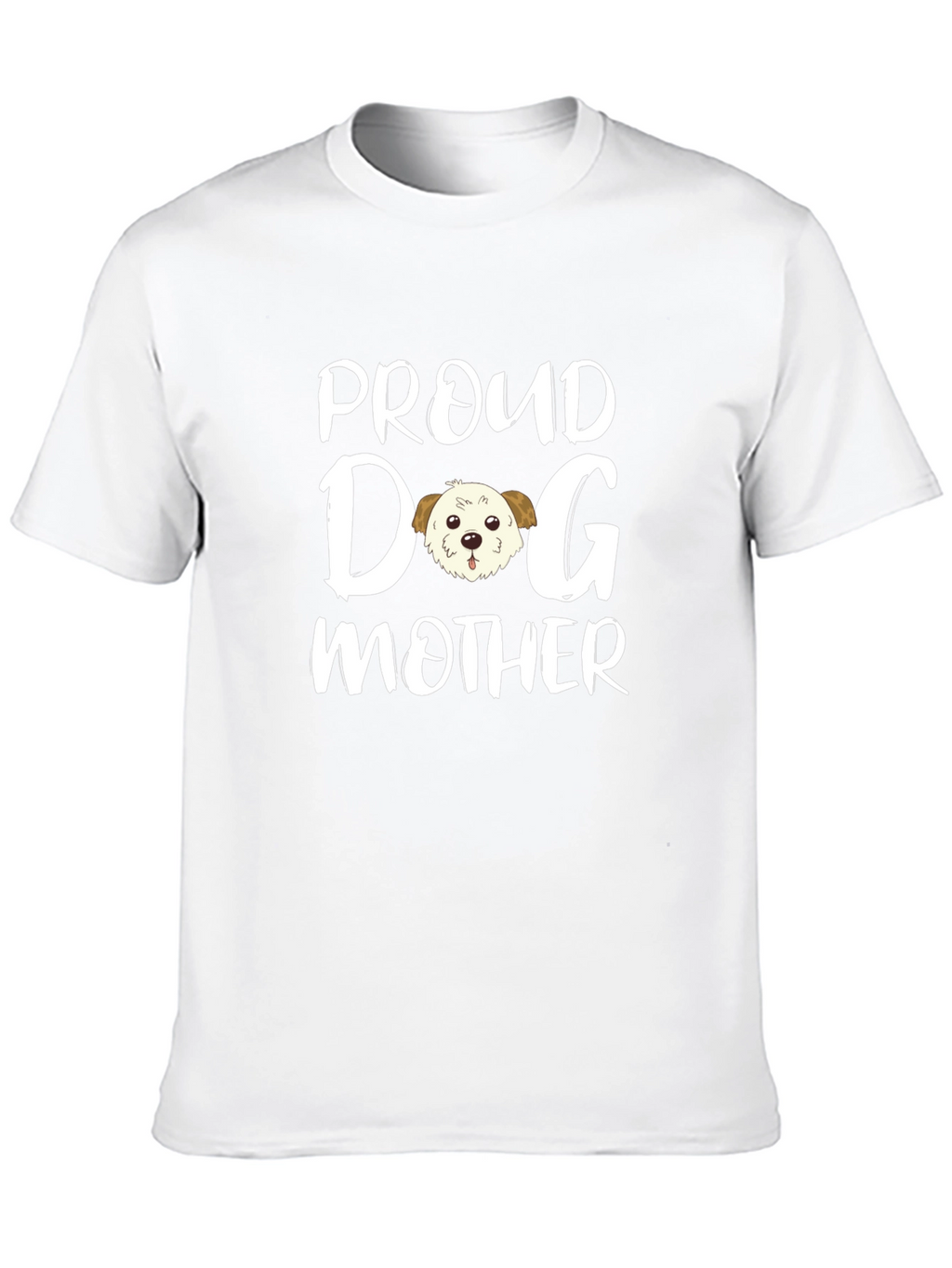 Proud Dog Mother Black T-Shirt