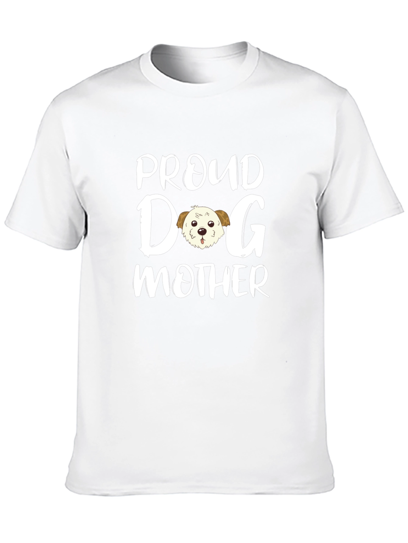 Proud Dog Mother Black T-Shirt