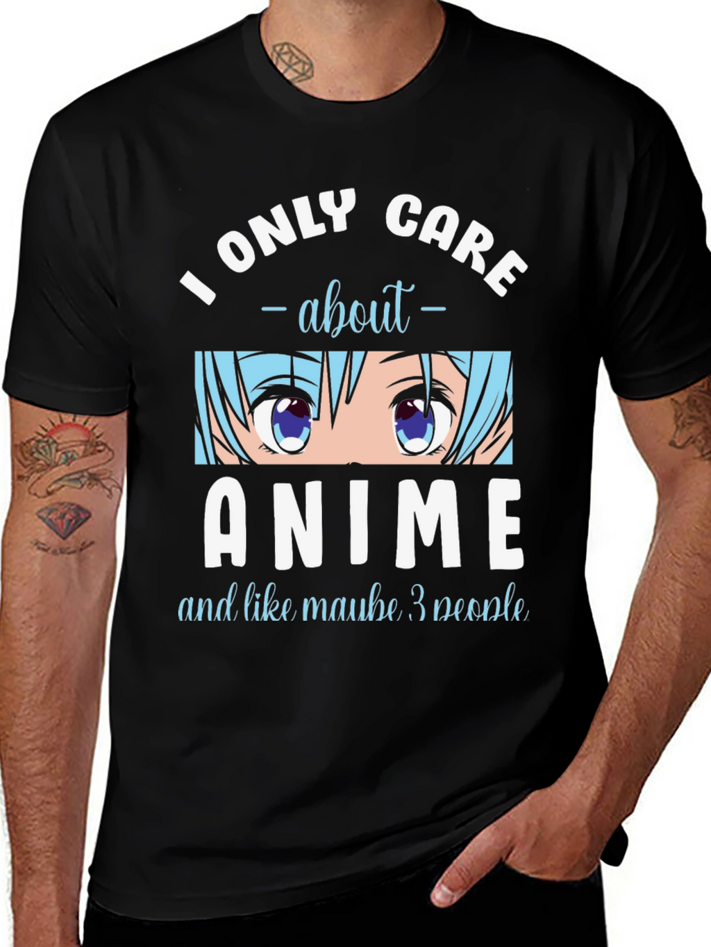 I Only Care About Anime T-Shirt
