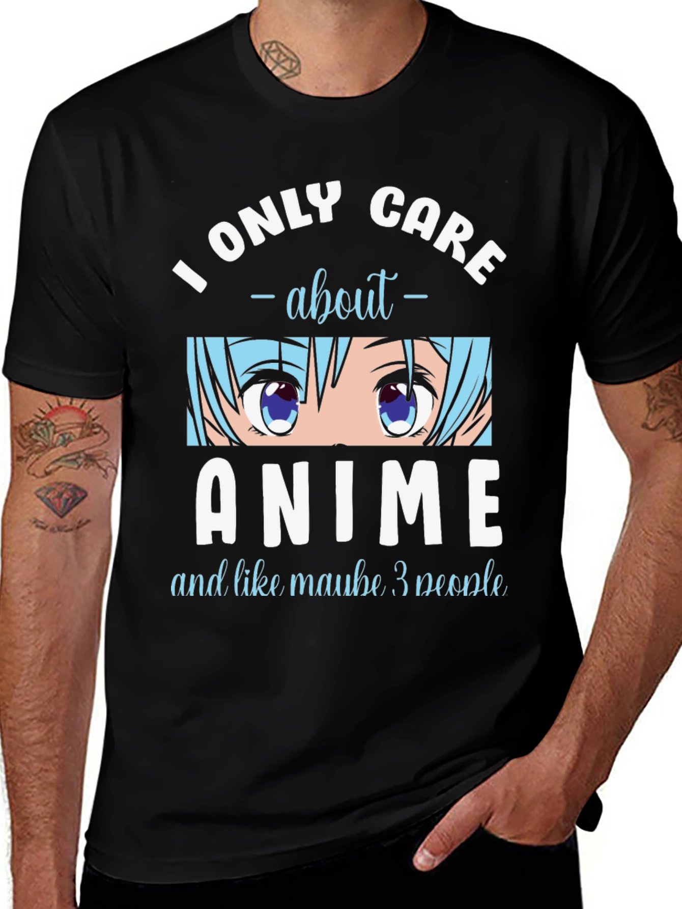 I Only Care About Anime T-Shirt
