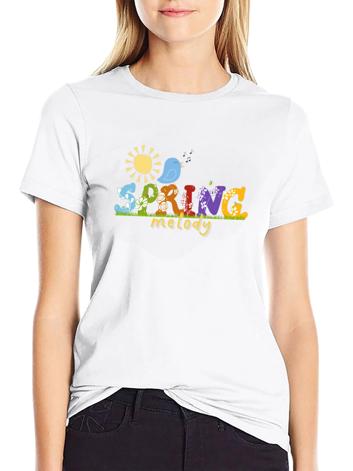 Spring Melody Graphic Tee