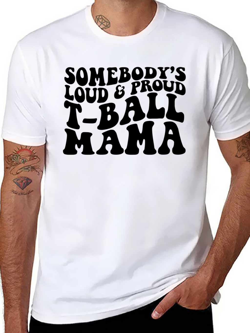 Loud & Proud T-Ball Mama T-Shirt