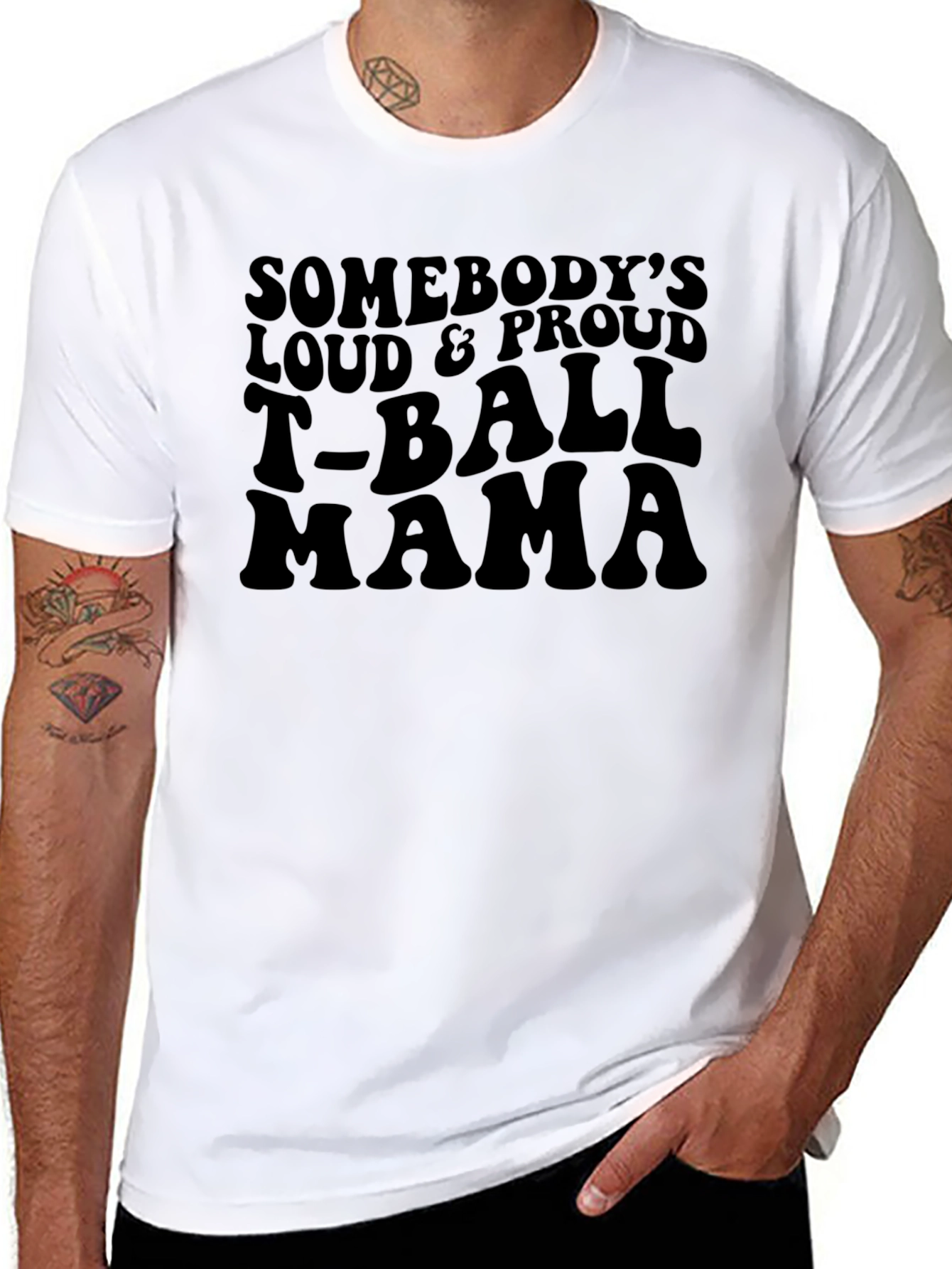 Loud & Proud T-Ball Mama T-Shirt