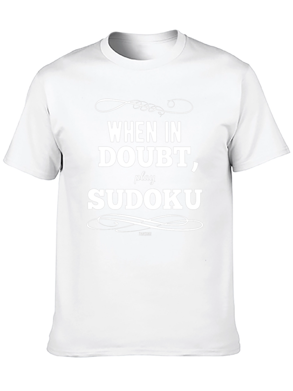 When in Doubt Play Sudoku T-Shirt