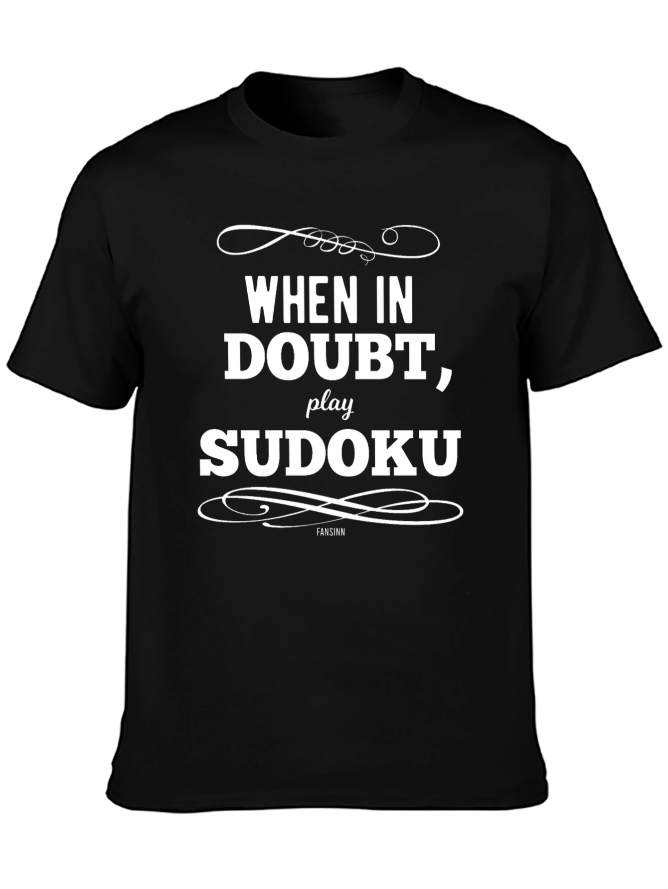 When in Doubt Play Sudoku T-Shirt