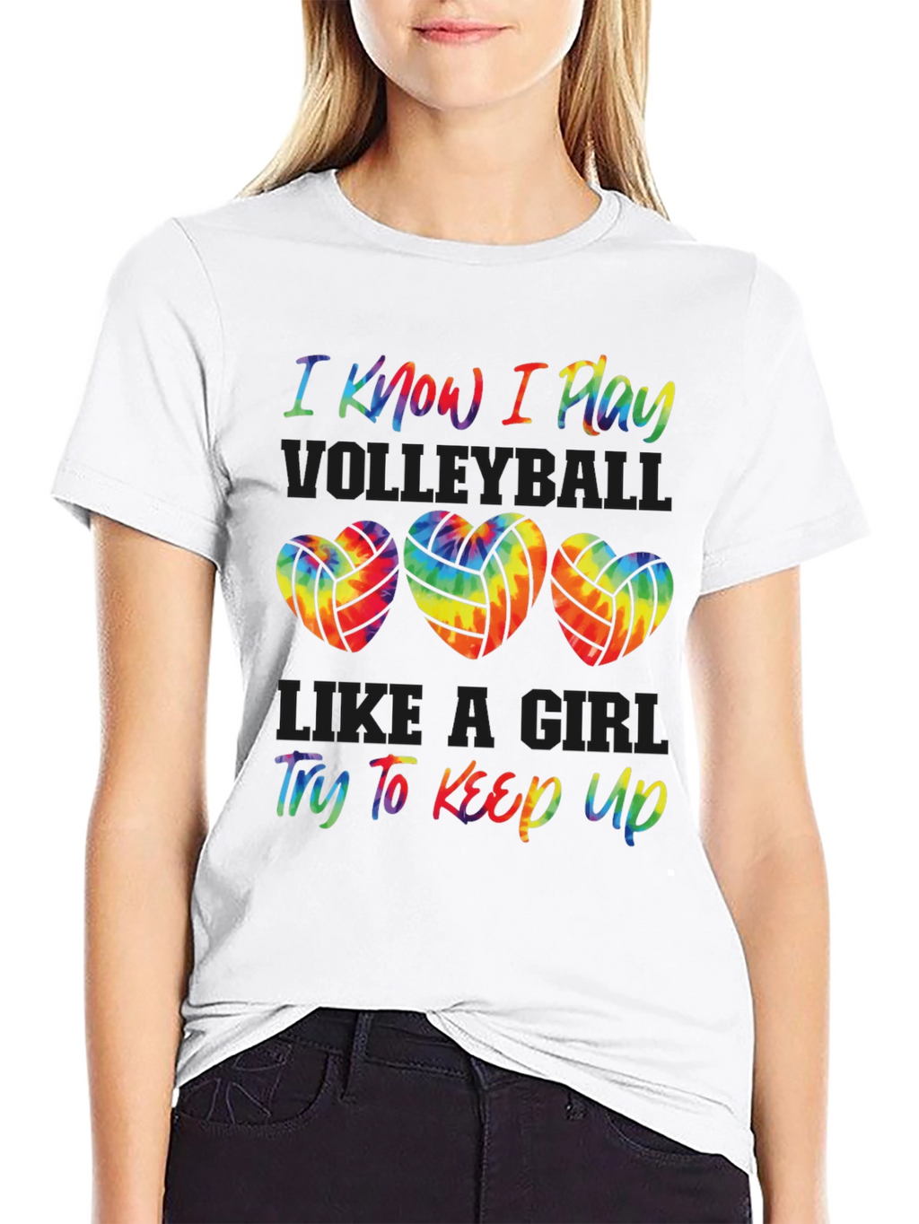Volleyball Girls T-Shirt