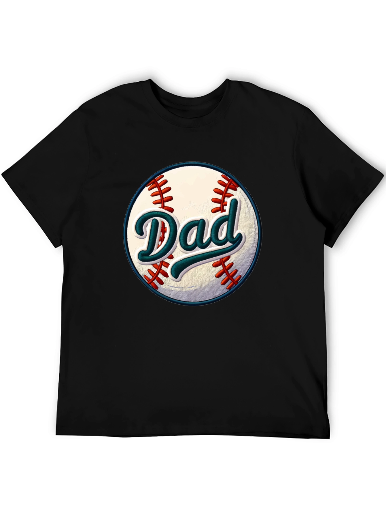 Dad Baseball Graphic T-Shirt