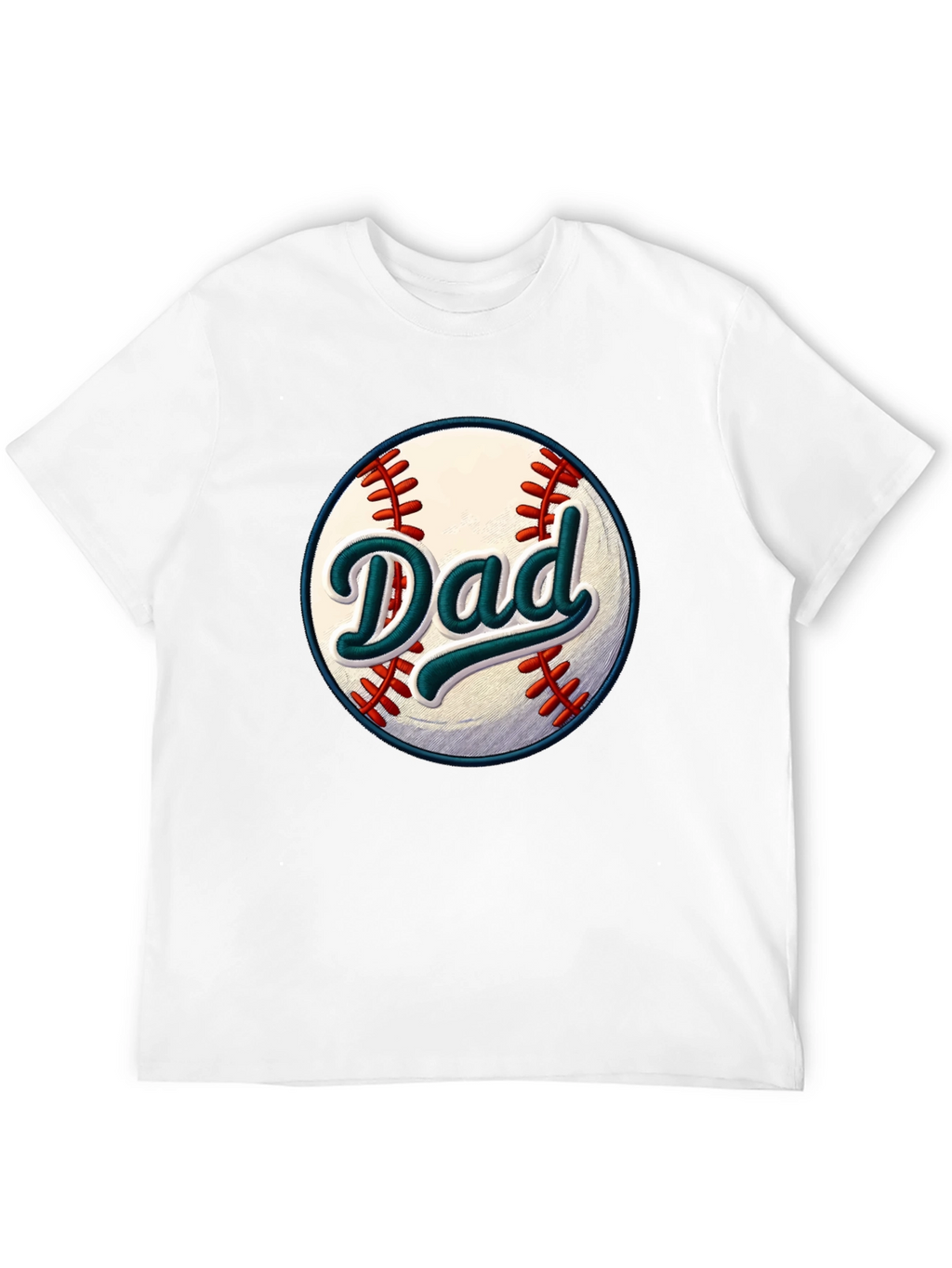 Dad Baseball Graphic T-Shirt