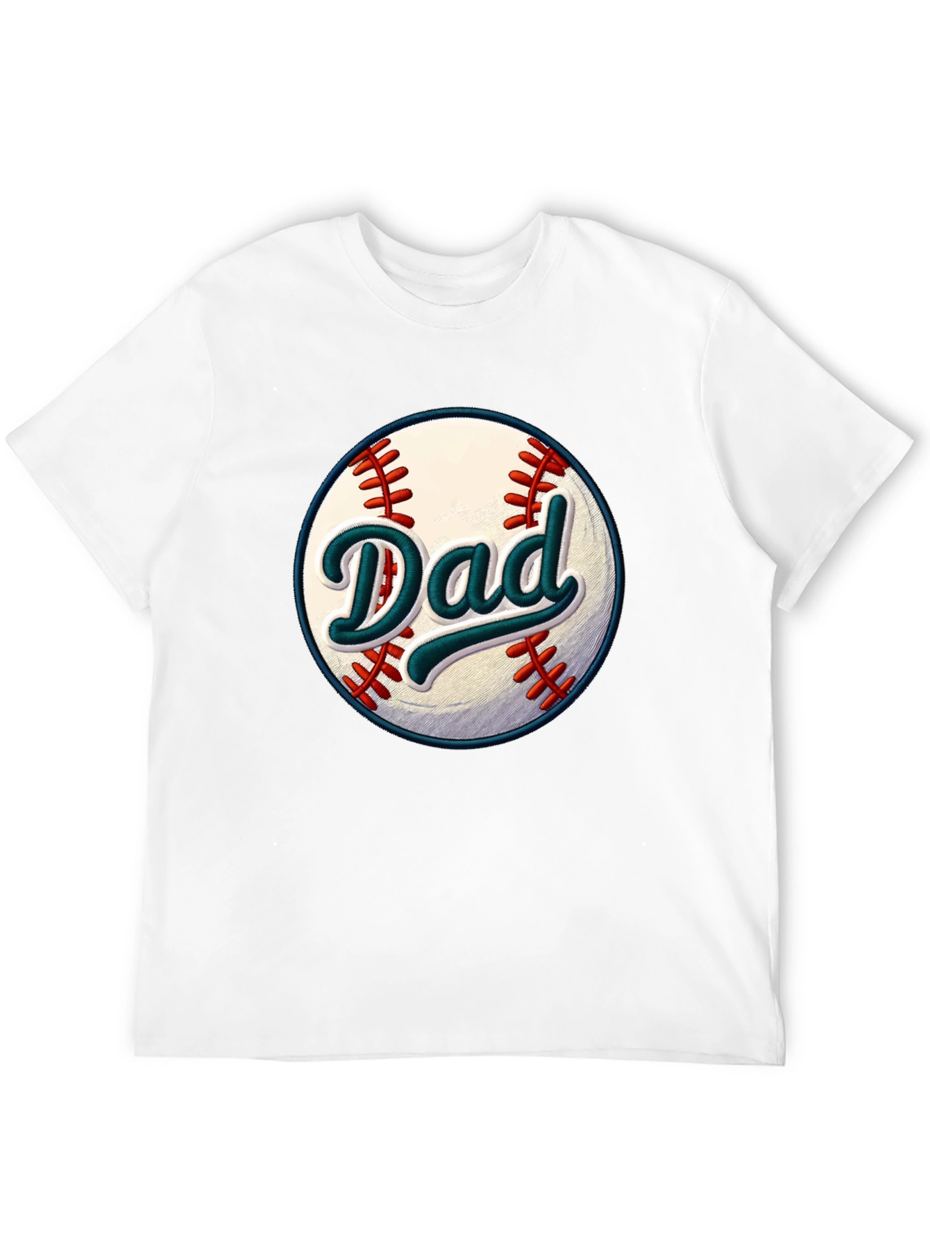 Dad Baseball Graphic T-Shirt