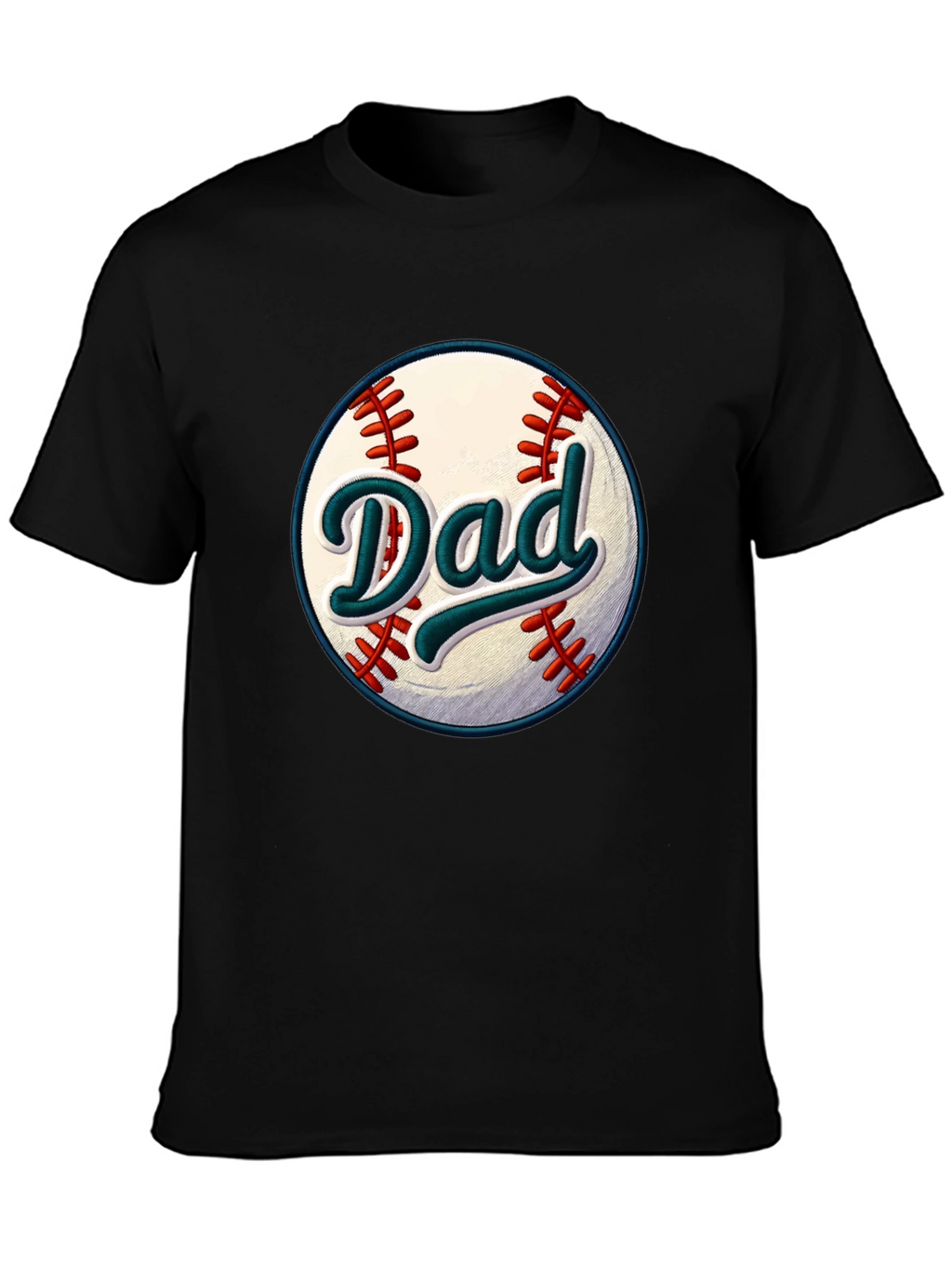 Dad Baseball Graphic T-Shirt