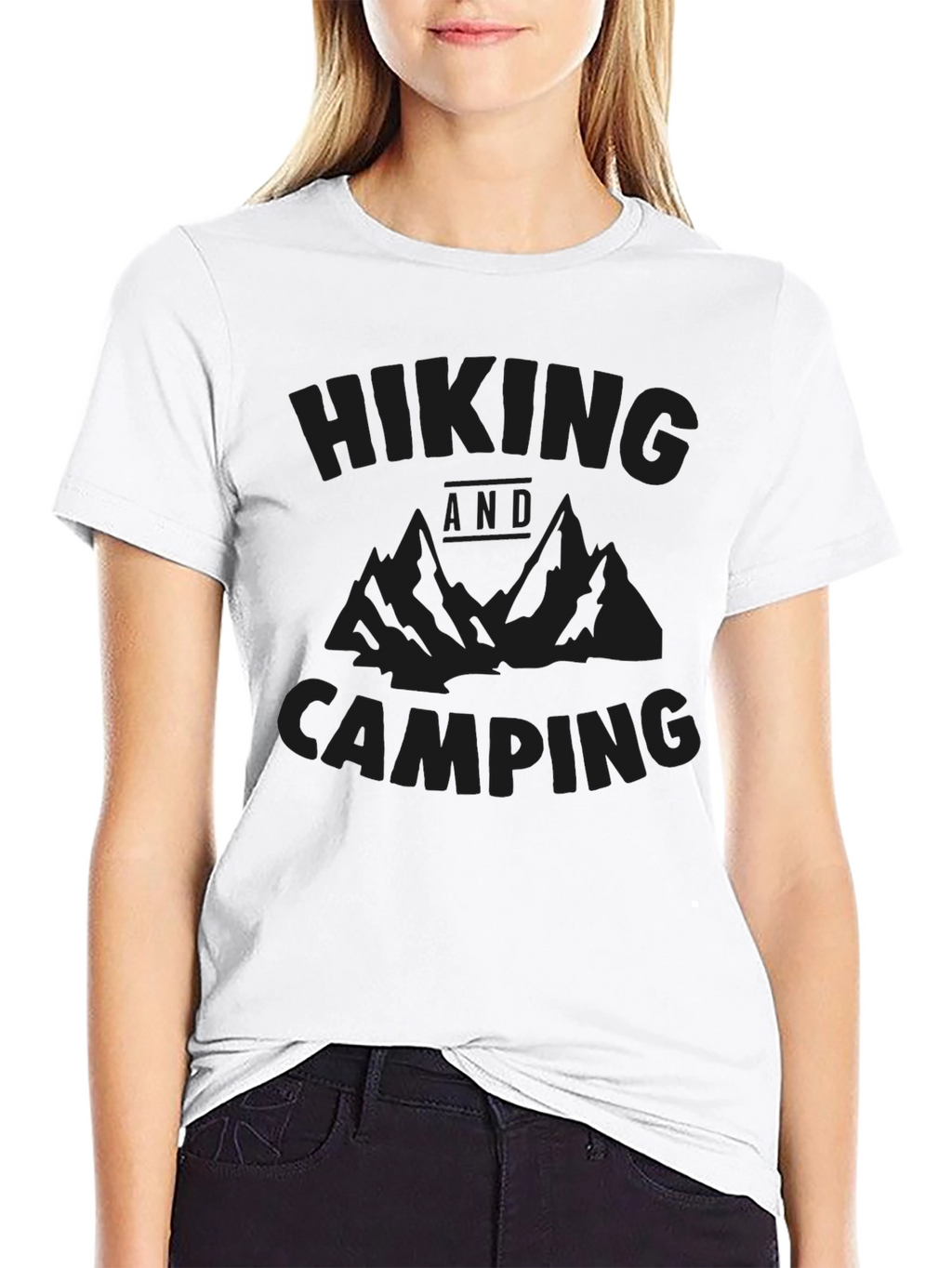 Hiking and Camping Graphic Tee - Adventure Ready