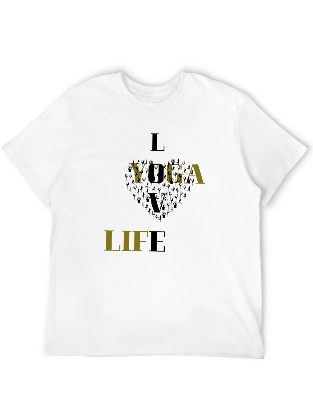 Yoga Life Black T-Shirt