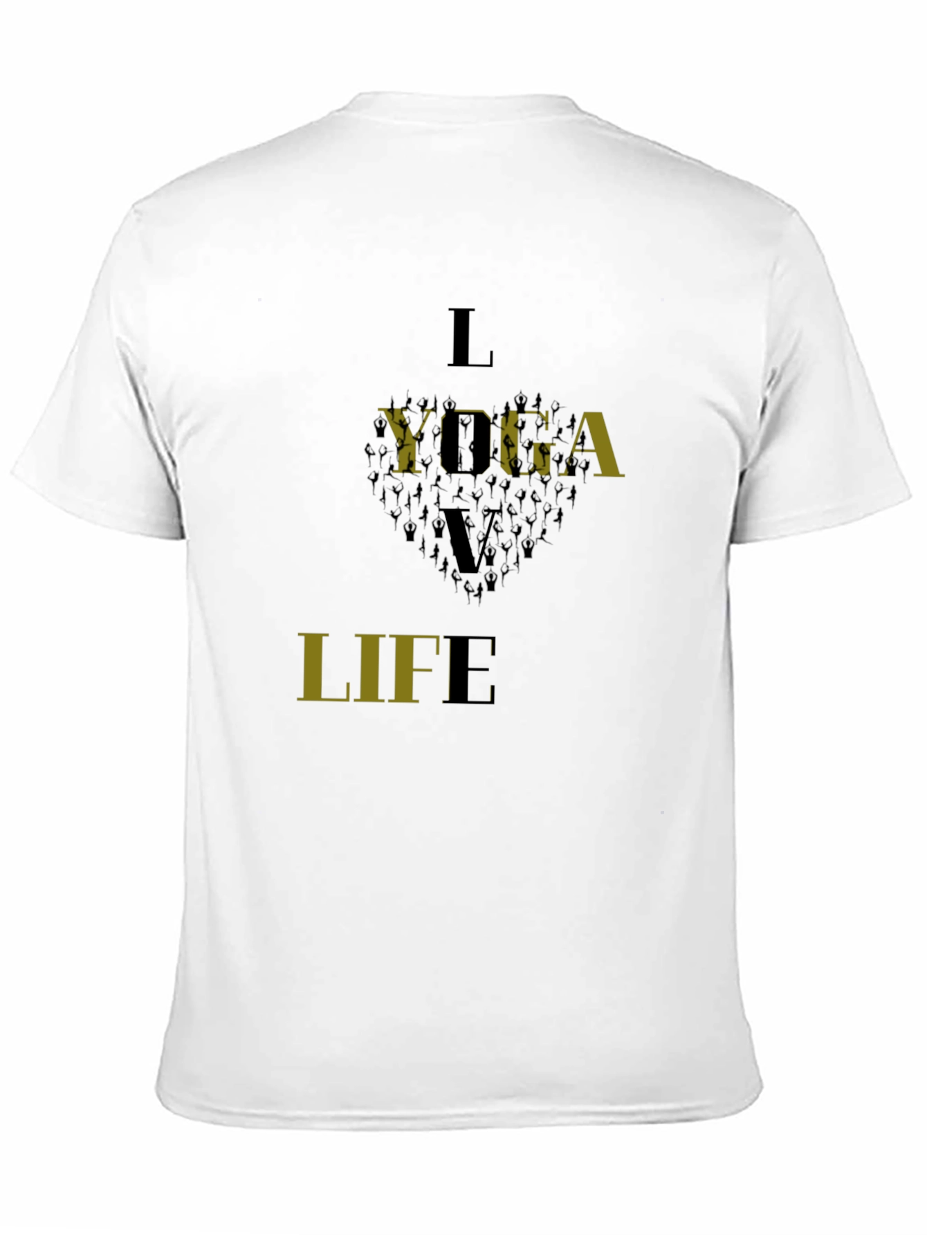 Yoga Life Black T-Shirt