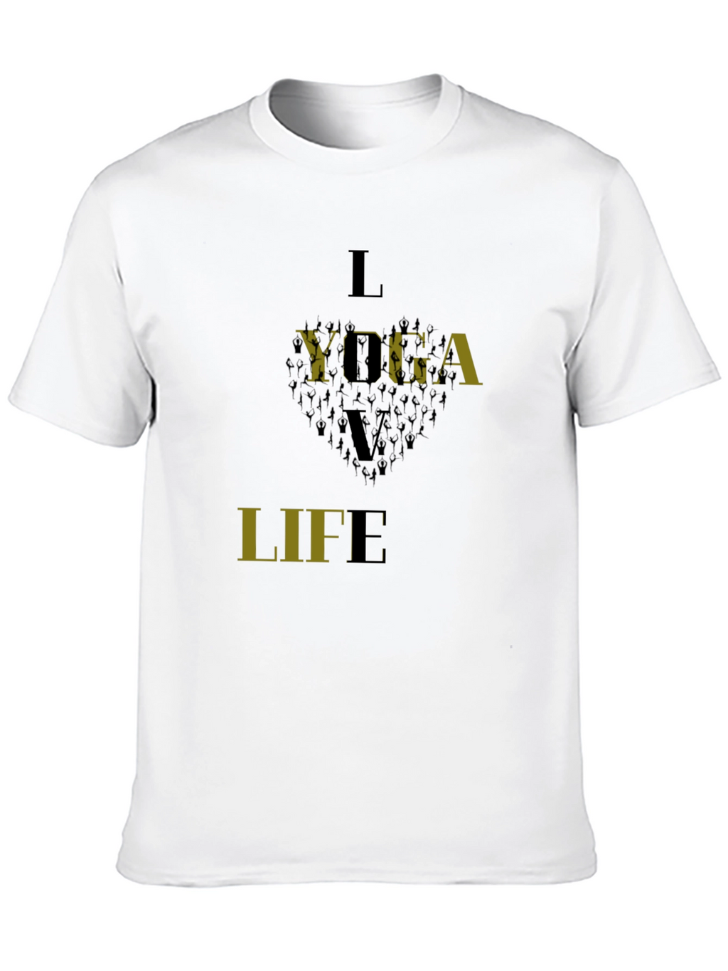 Yoga Life Black T-Shirt