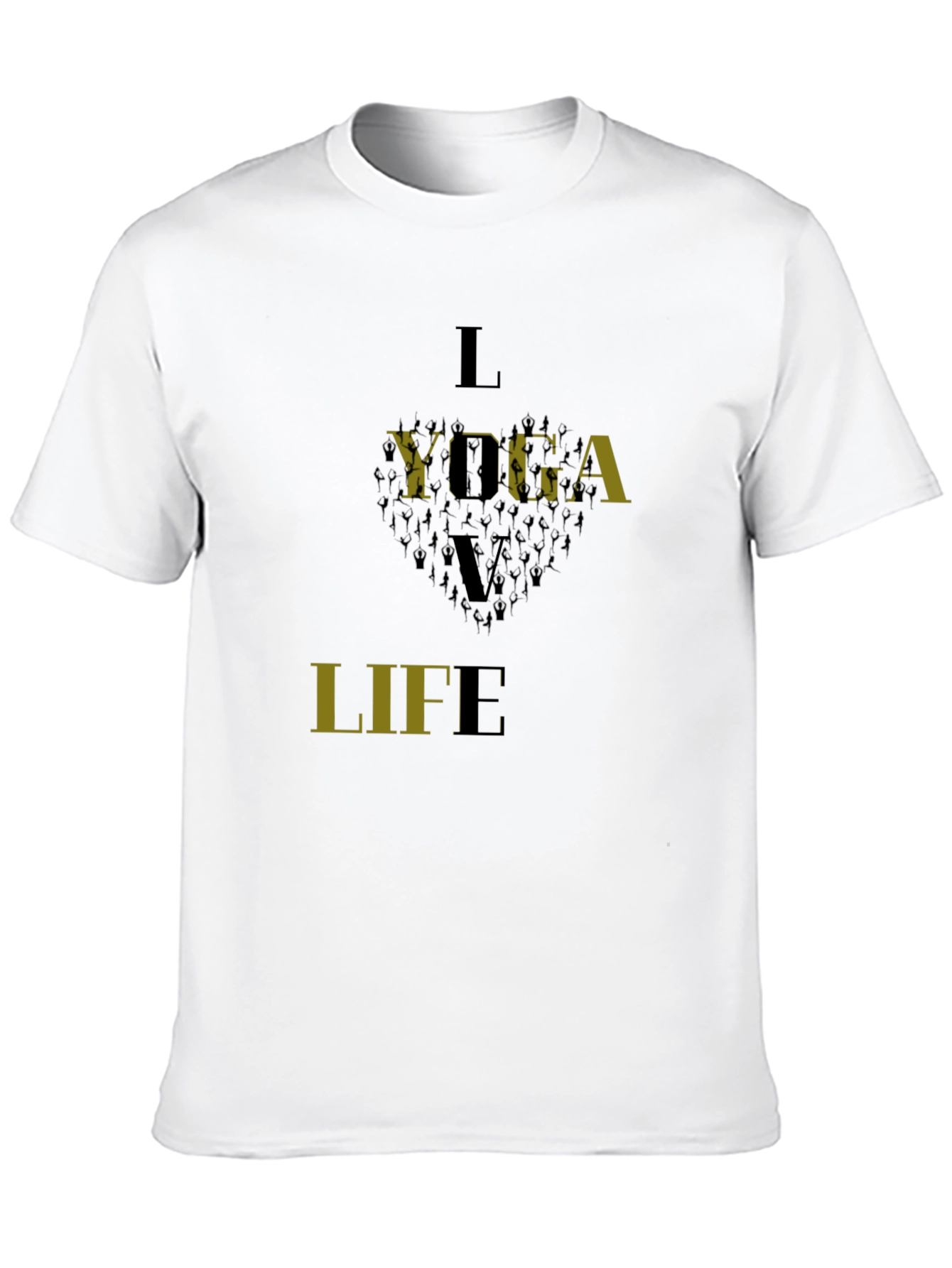 Yoga Life Black T-Shirt