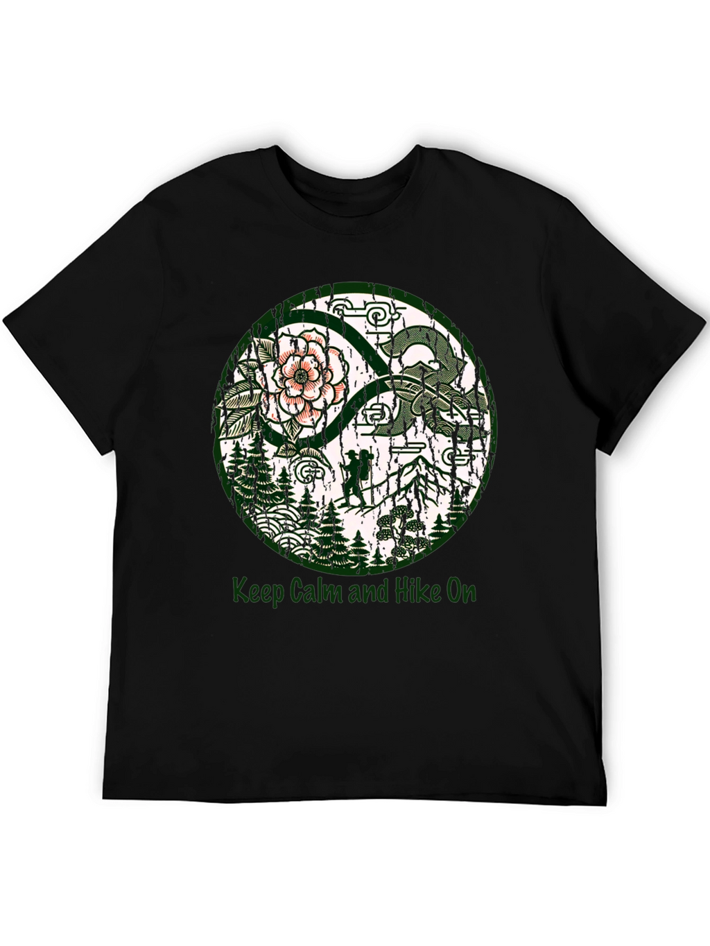 Keep Calm and Hike On Graphic Tee