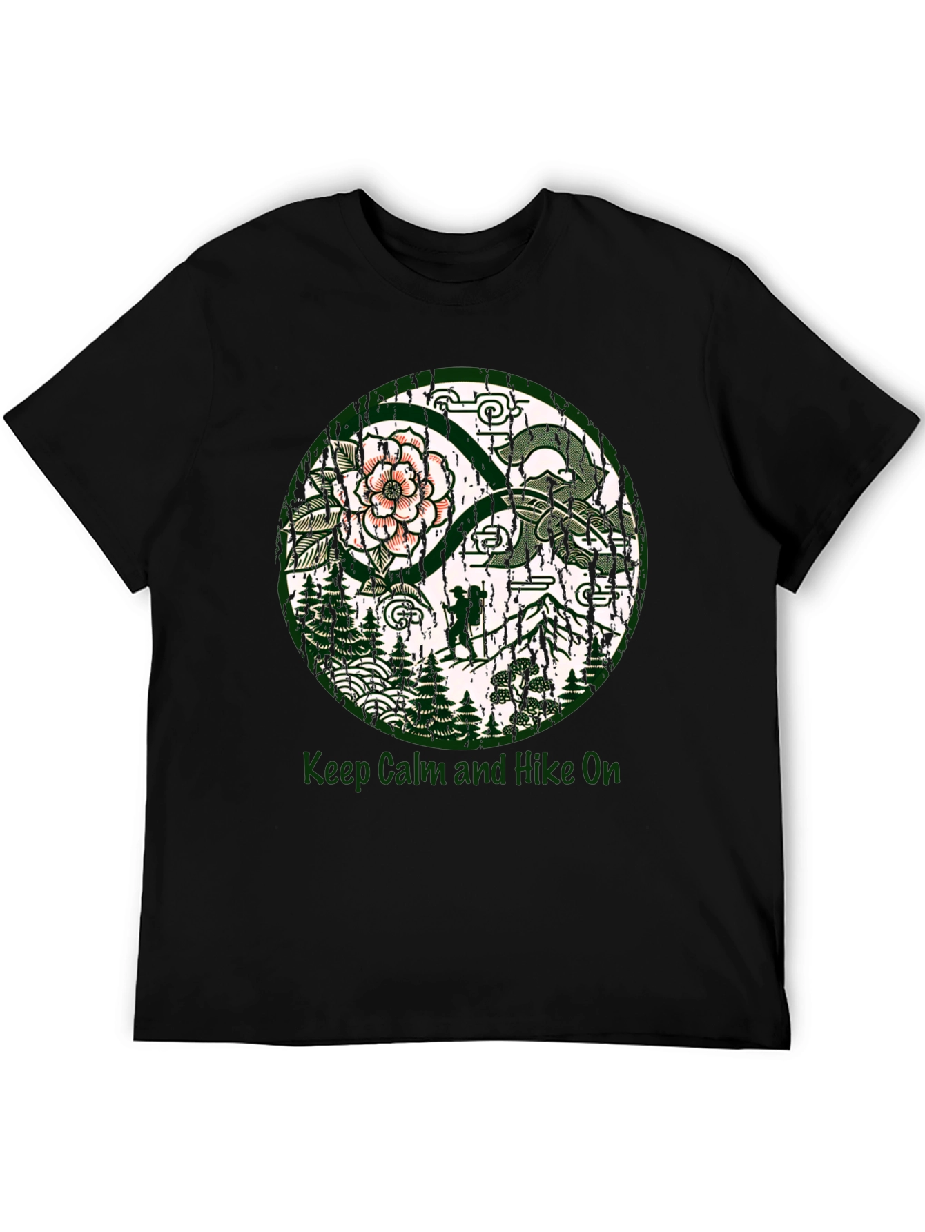 Keep Calm and Hike On Graphic Tee