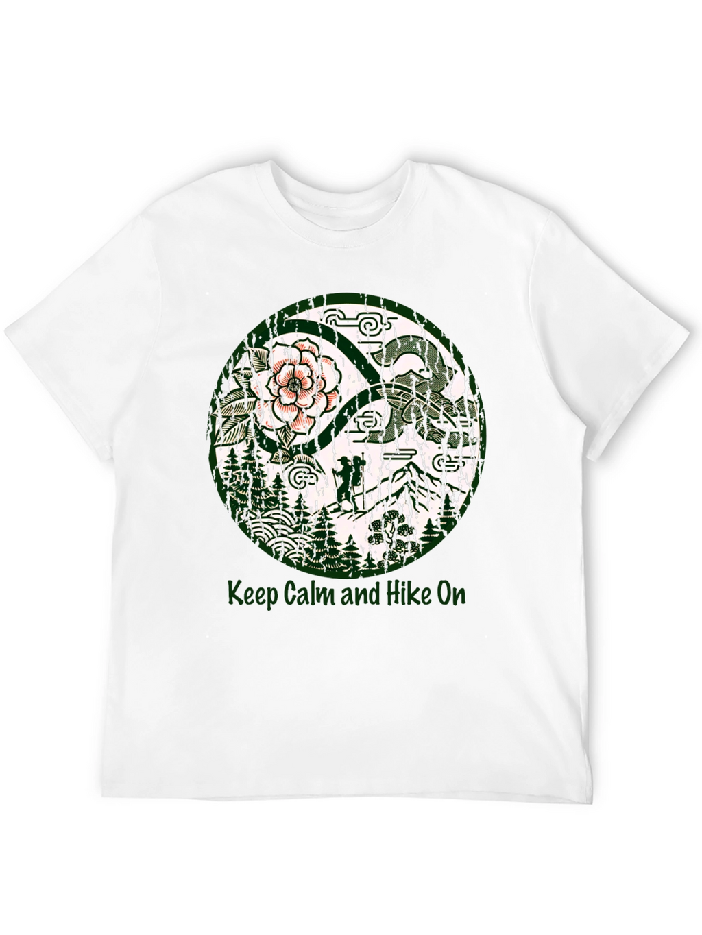 Keep Calm and Hike On Graphic Tee