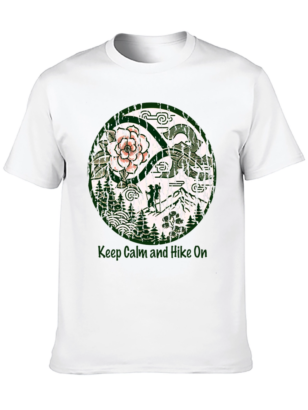 Keep Calm and Hike On Graphic Tee