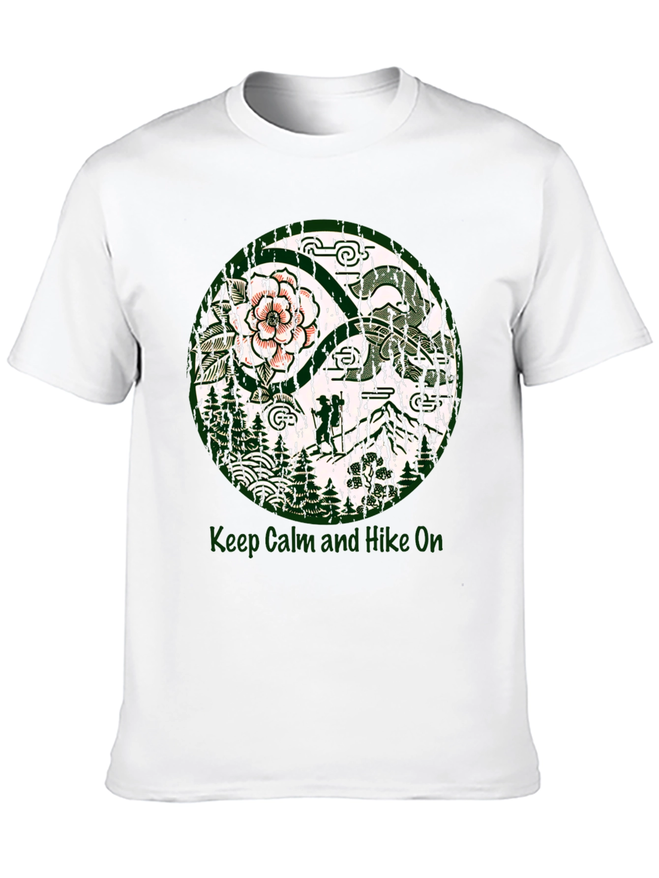 Keep Calm and Hike On Graphic Tee