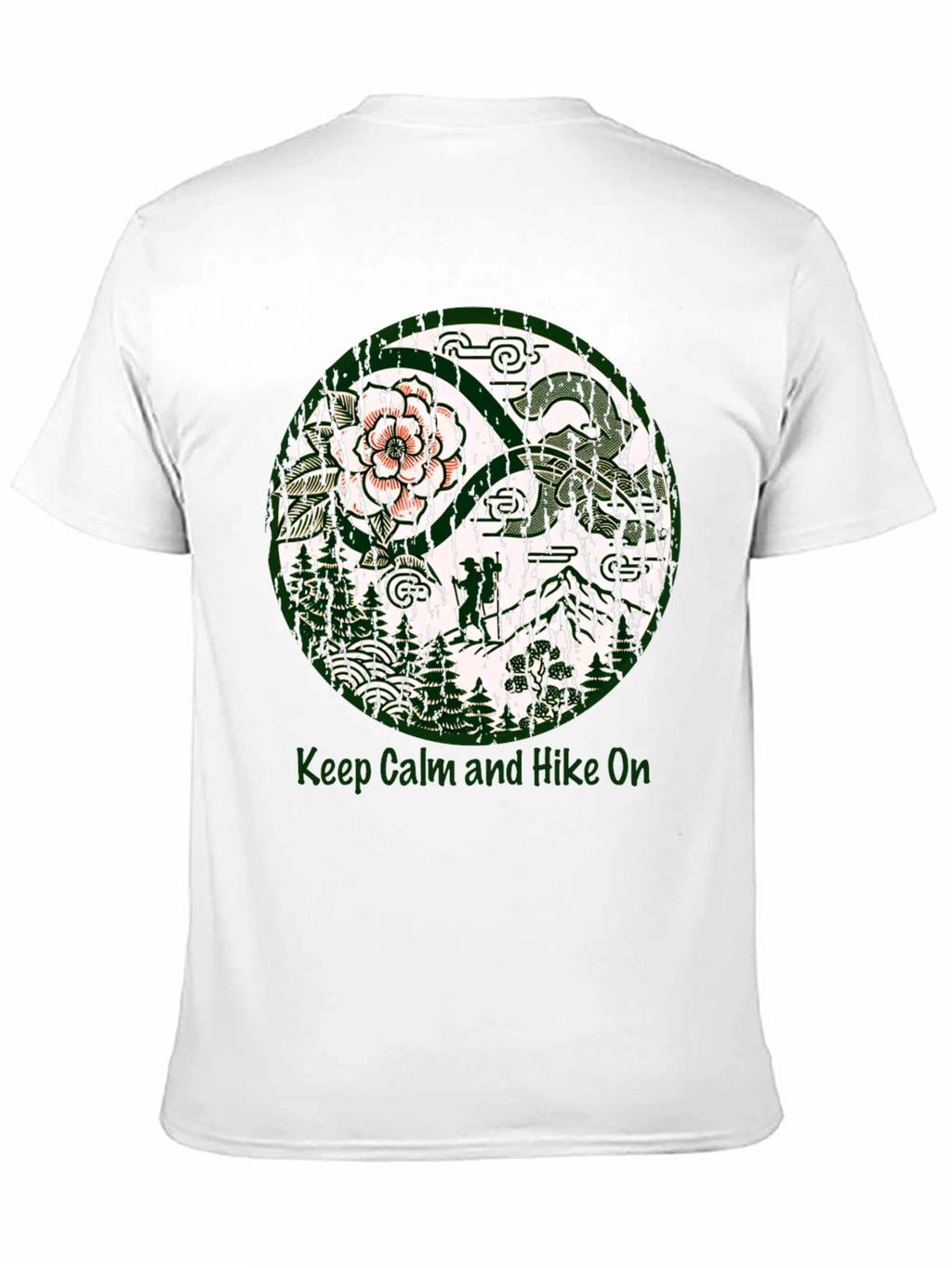Keep Calm and Hike On Graphic Tee