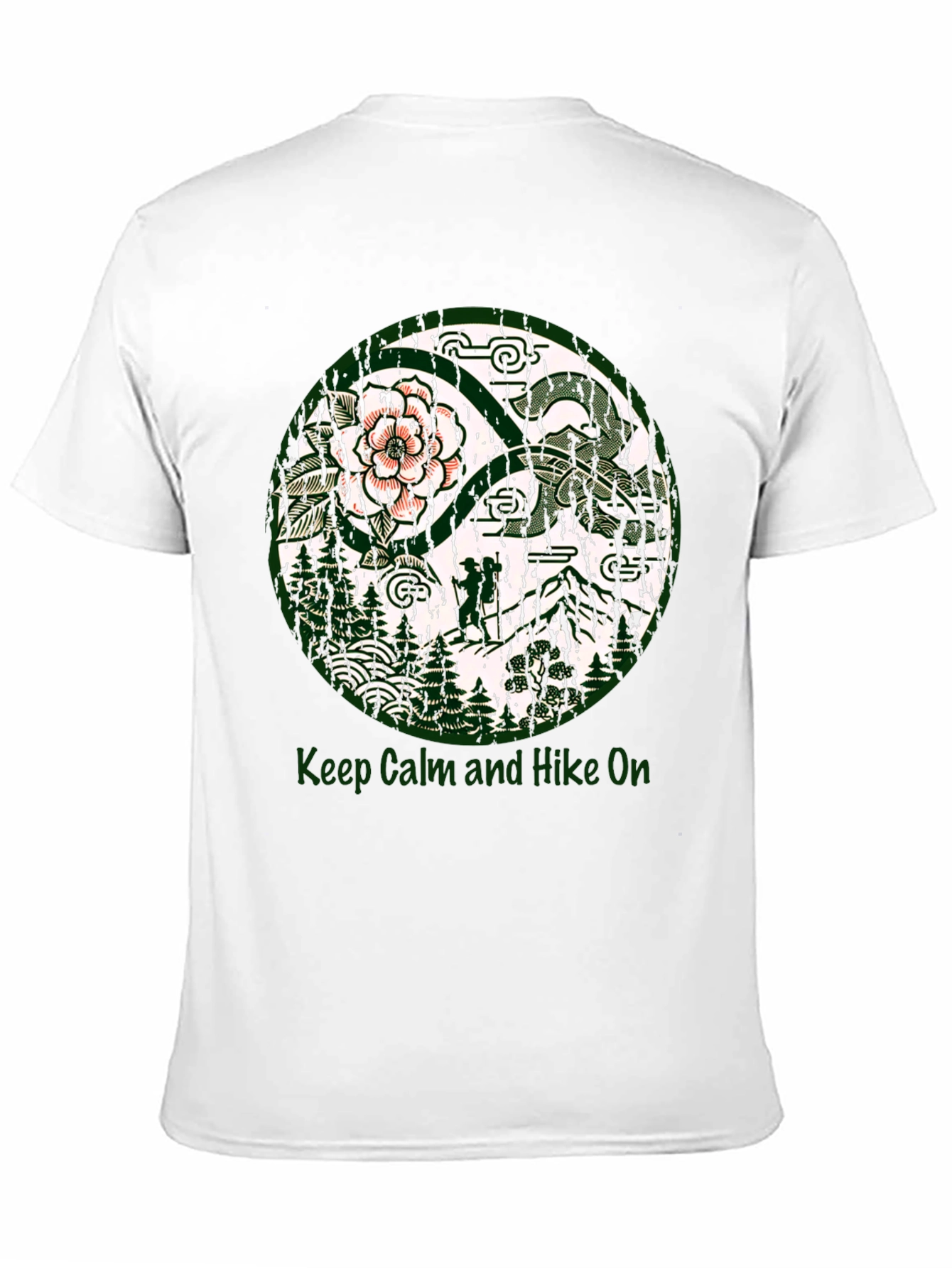 Keep Calm and Hike On Graphic Tee