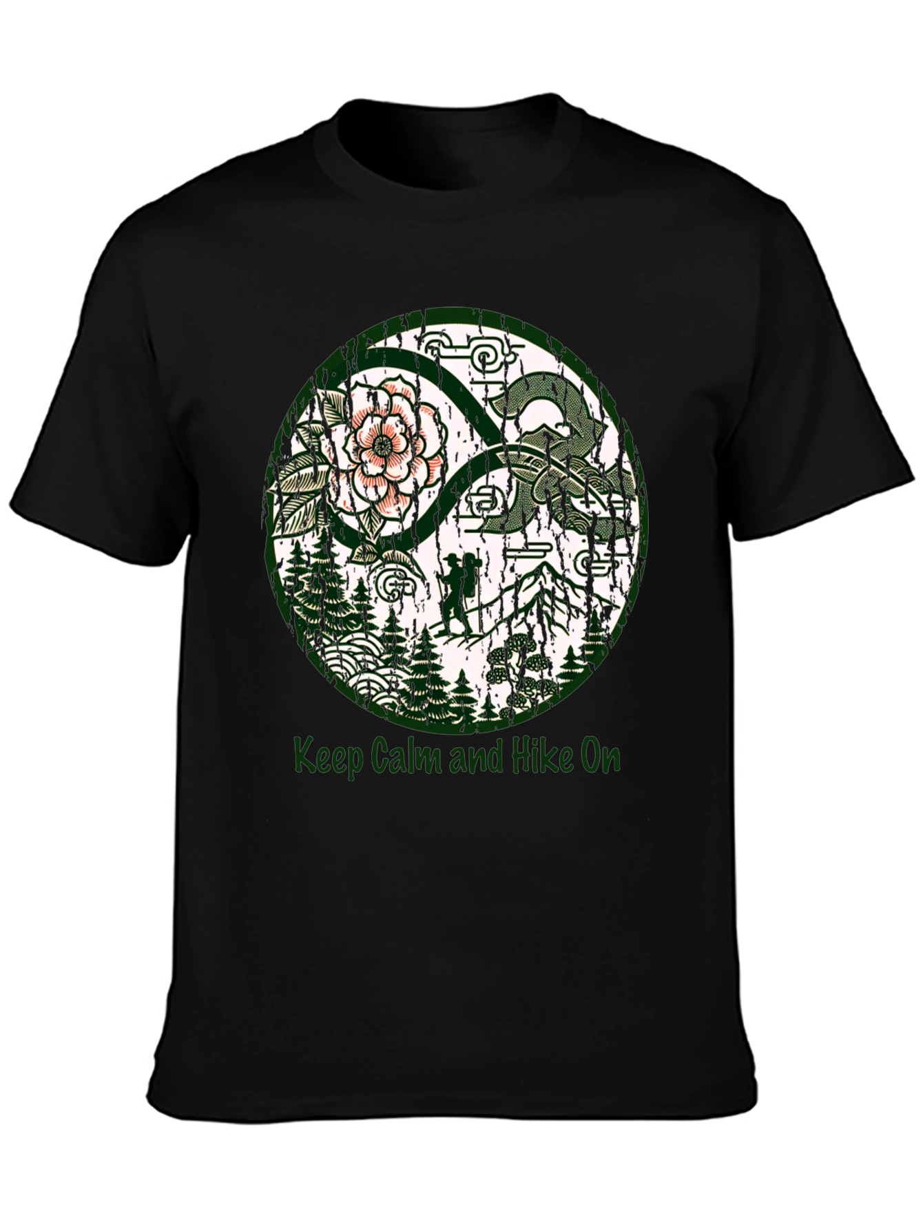 Keep Calm and Hike On Graphic Tee
