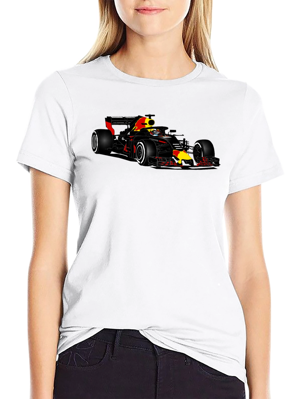 Formula 1 Racing Car T-Shirt - Black