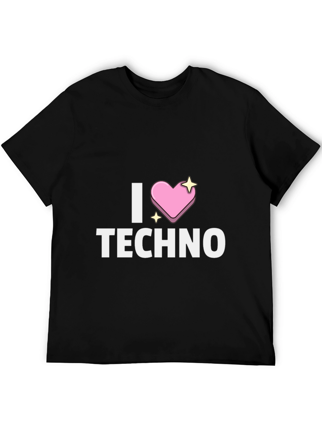 I Heart Techno T-Shirt - Unique Design