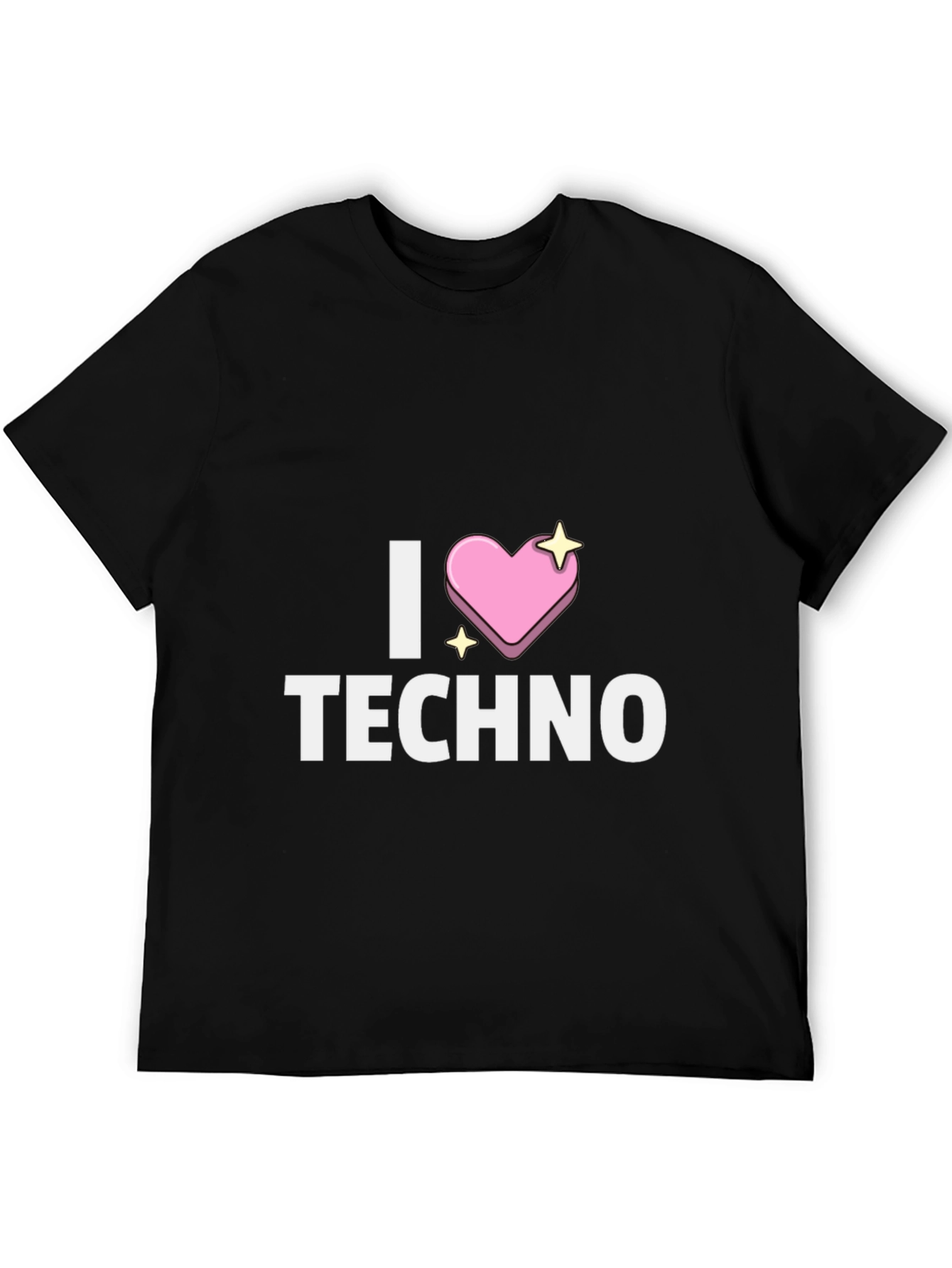 I Heart Techno T-Shirt - Unique Design