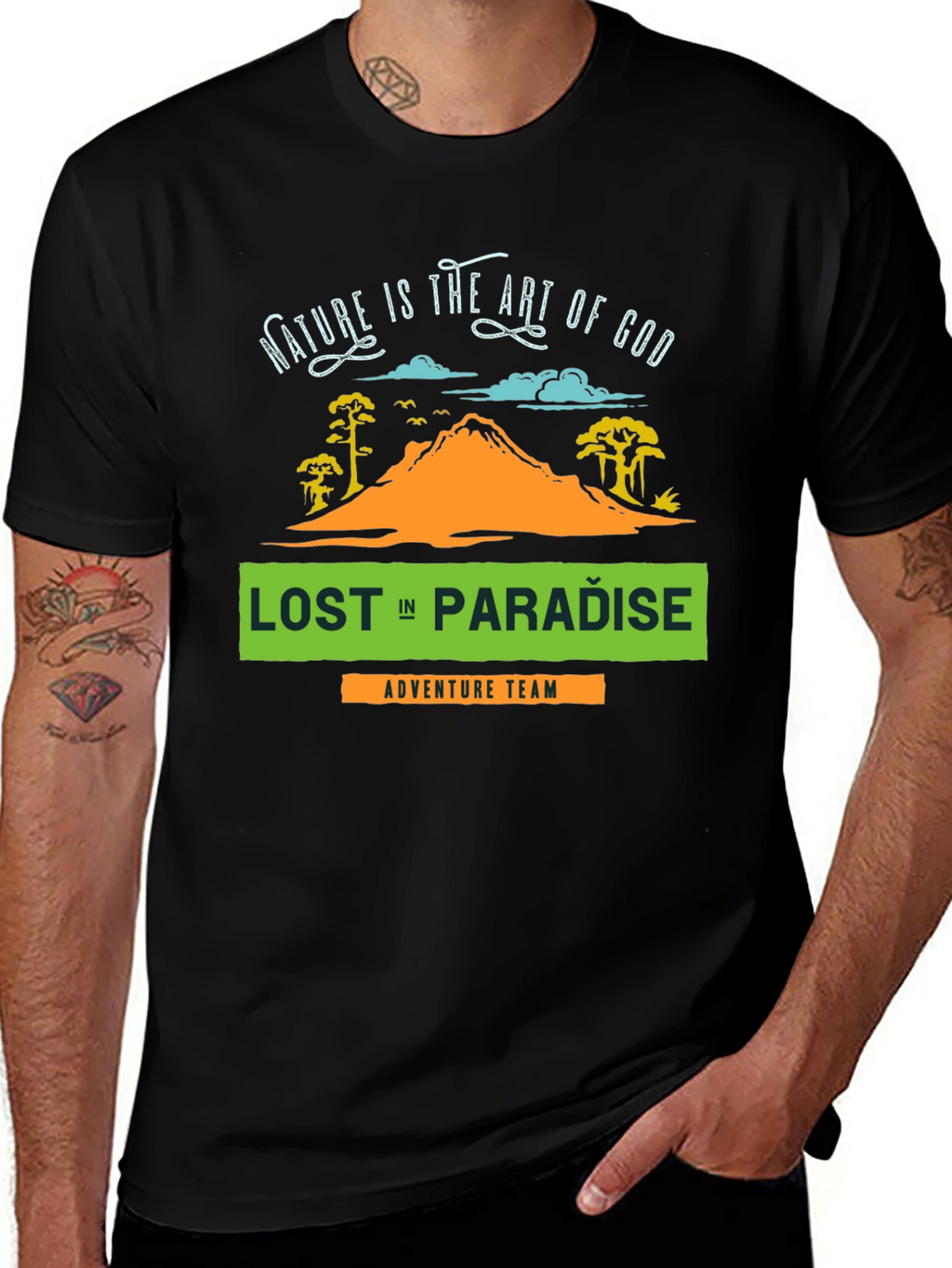 Lost in Paradise Adventure Team T-Shirt