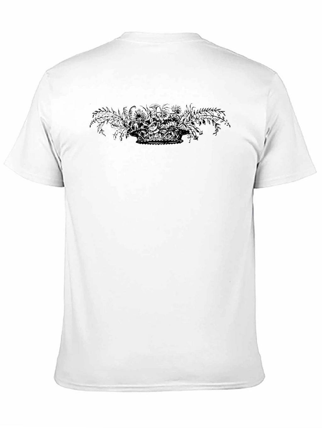 Mens Graphic Print Crew Neck T-Shirt