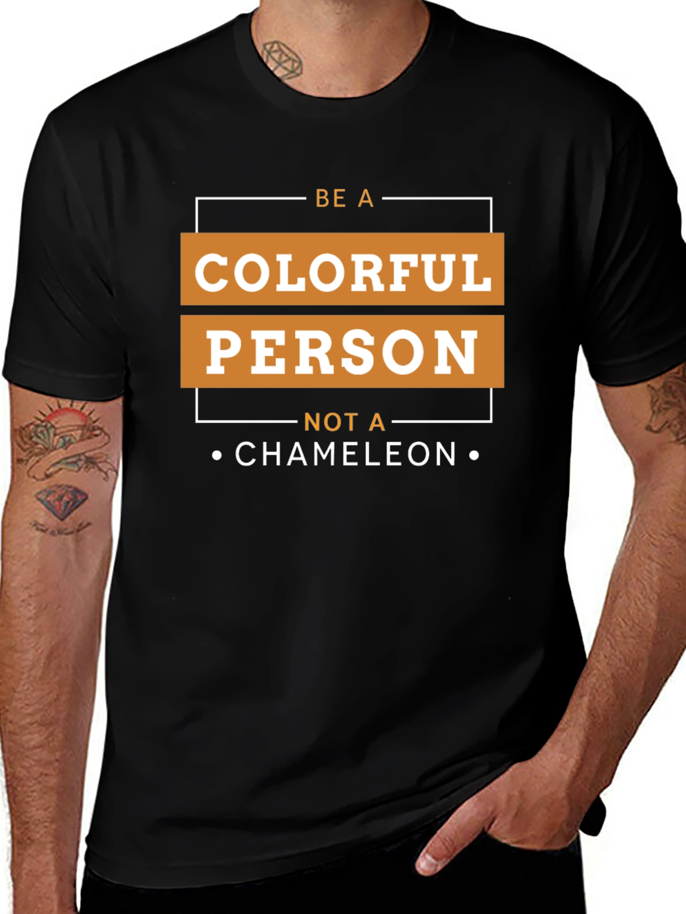 Be a Colorful Person Graphic T-Shirt